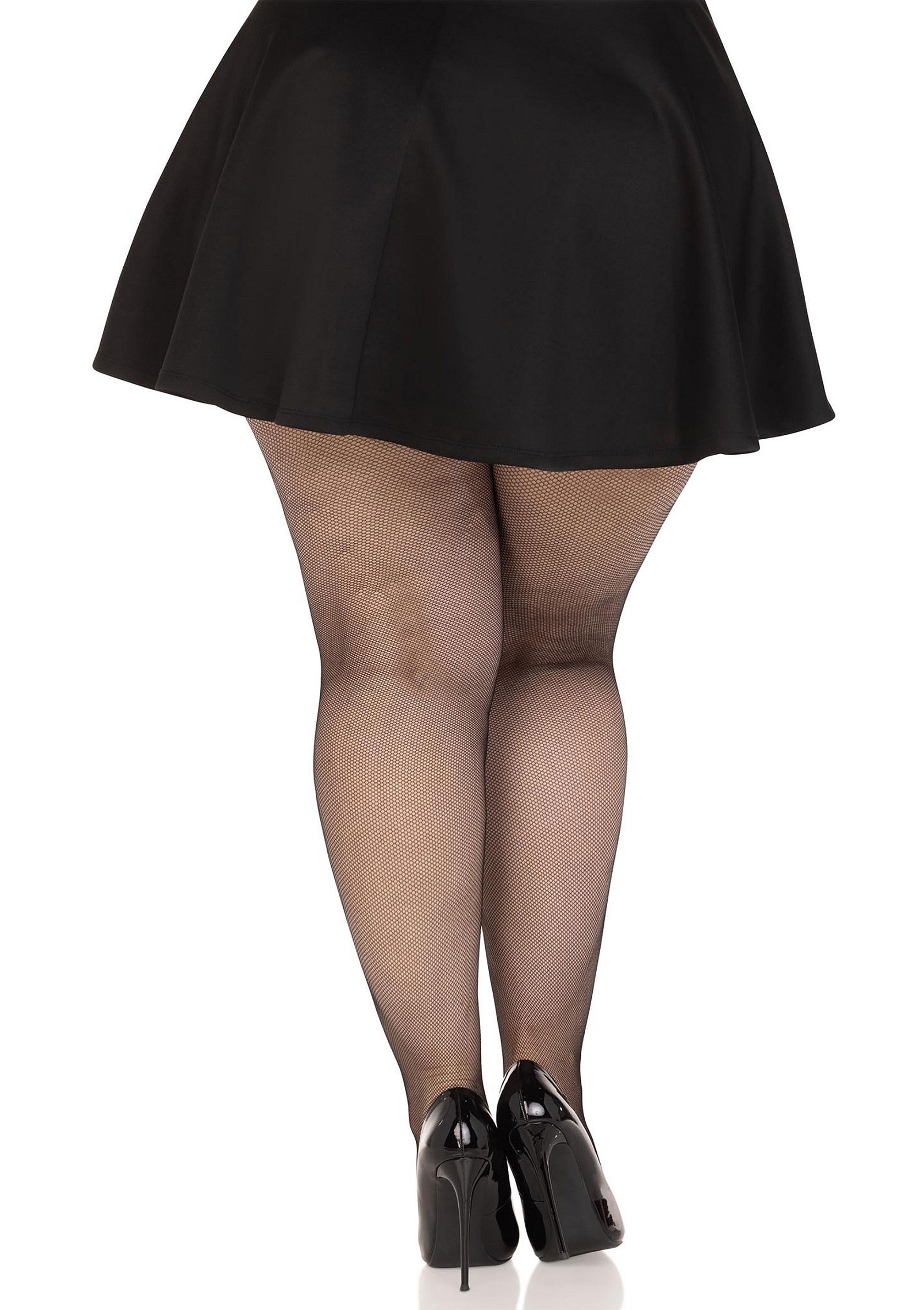 Leg Avenue Plus Elastane Micro Net Tights