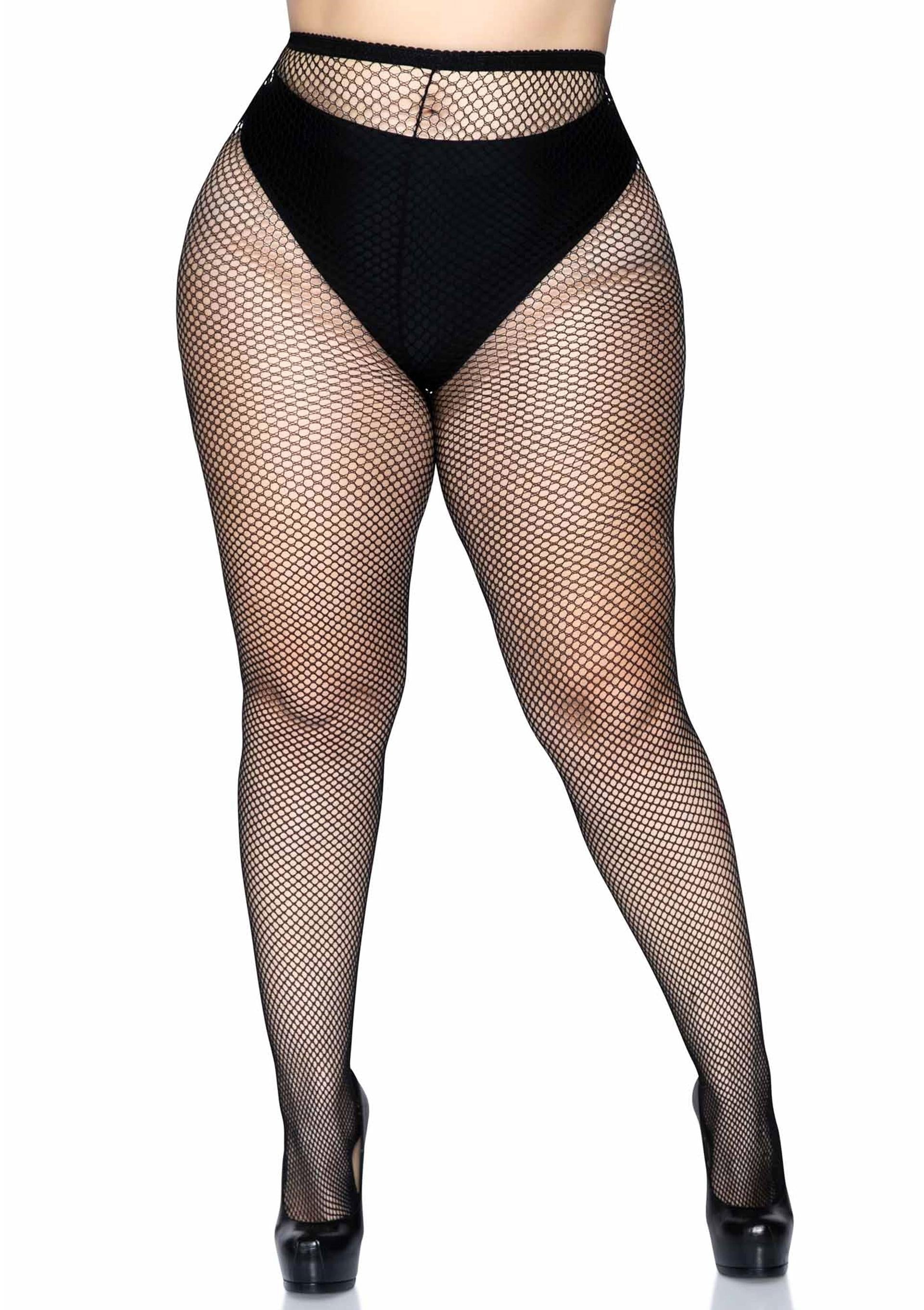 Leg Avenue Plus Fishnet Pantyhose