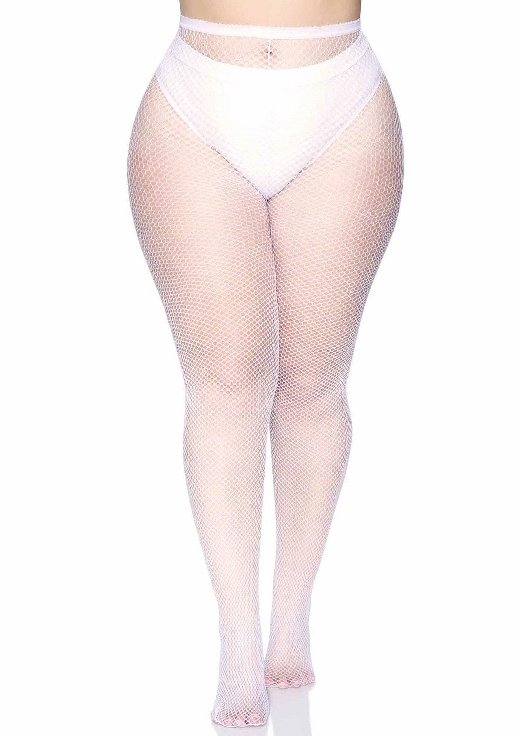 Leg Avenue Plus Fishnet Pantyhose