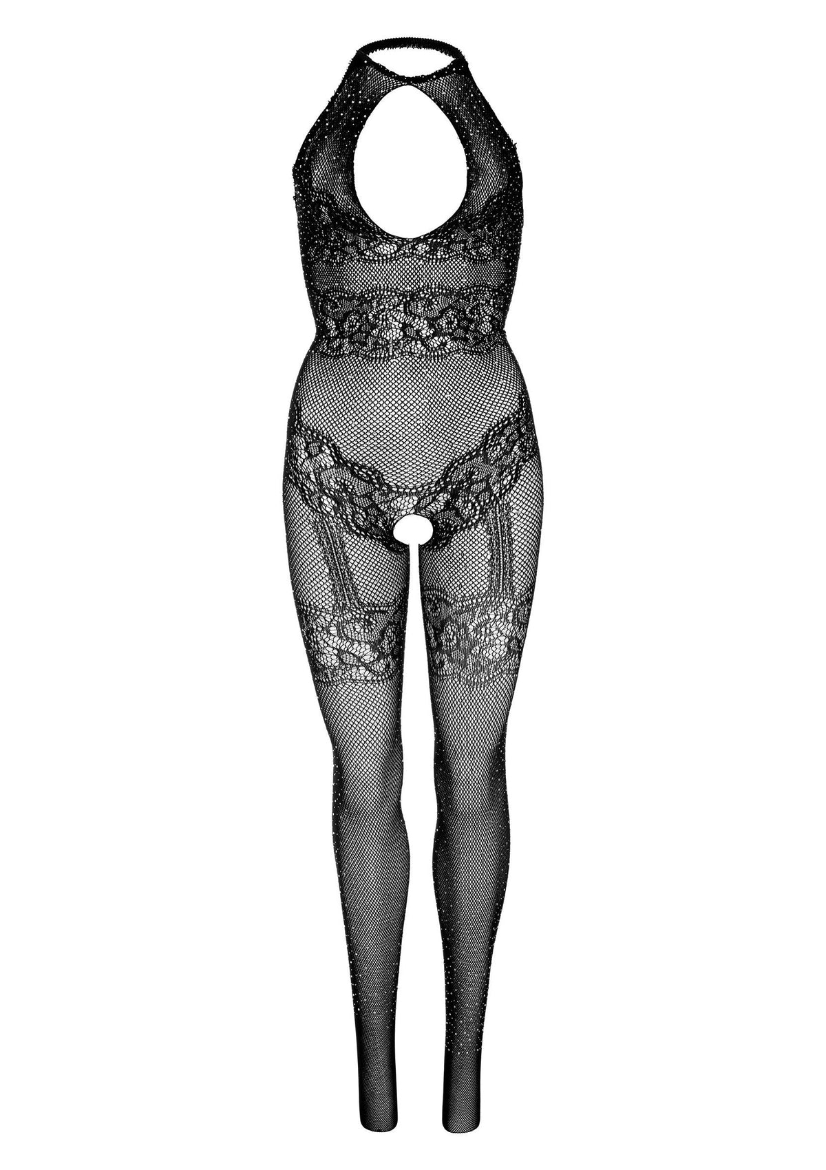 Leg Avenue Seamless Rhinestone Fishnet Bodystocking