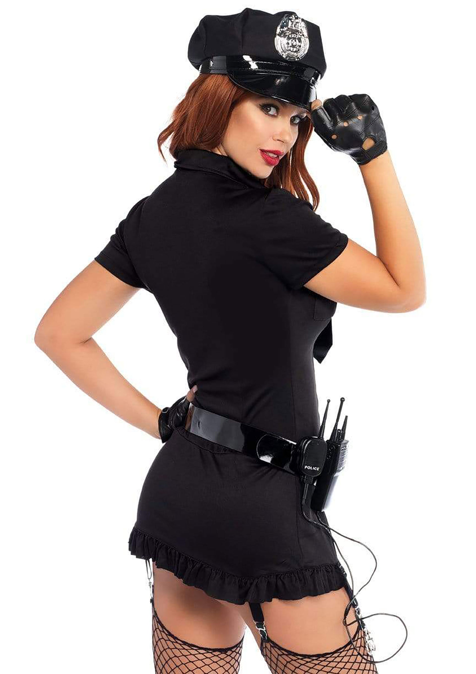 Leg Avenue Dirty Cop Garter Dress