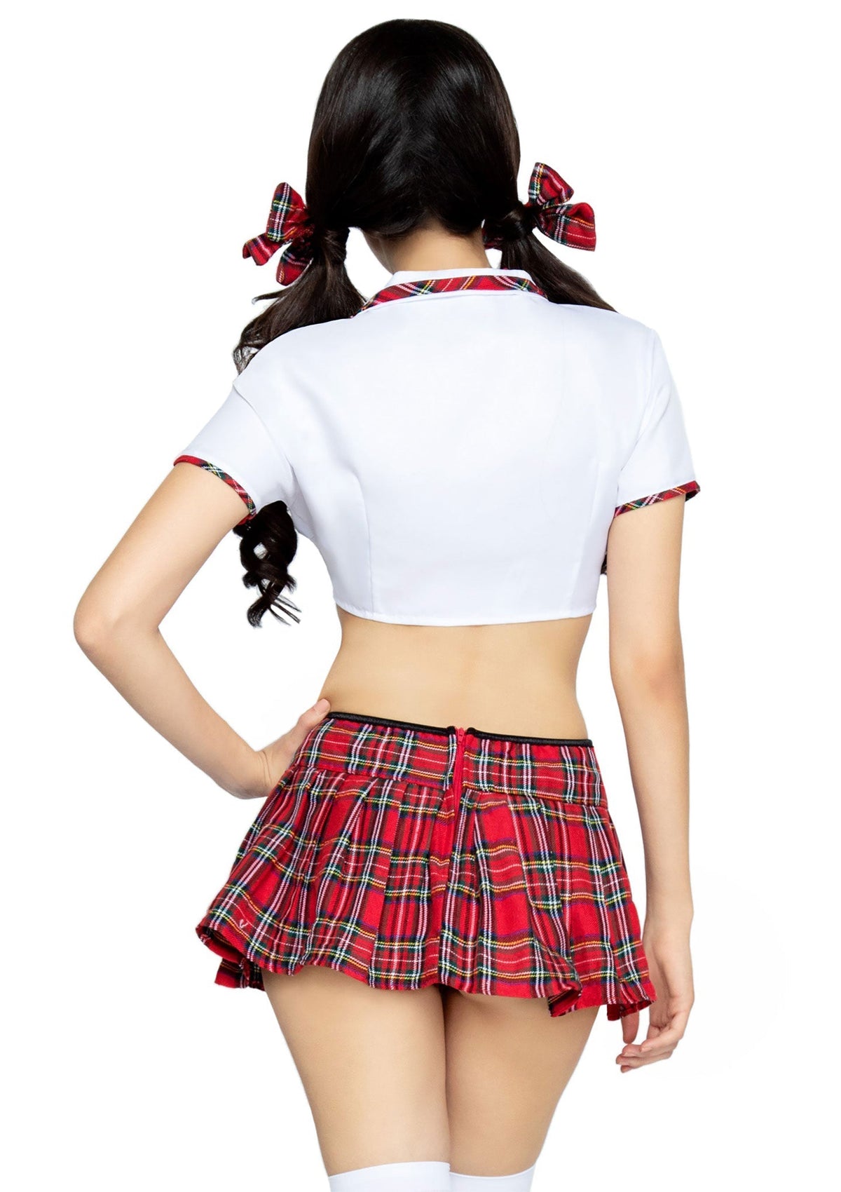 Leg Avenue Miss Prep School Top and Skirt