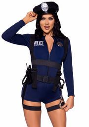 Leg Avenue Flirty Cop Romper