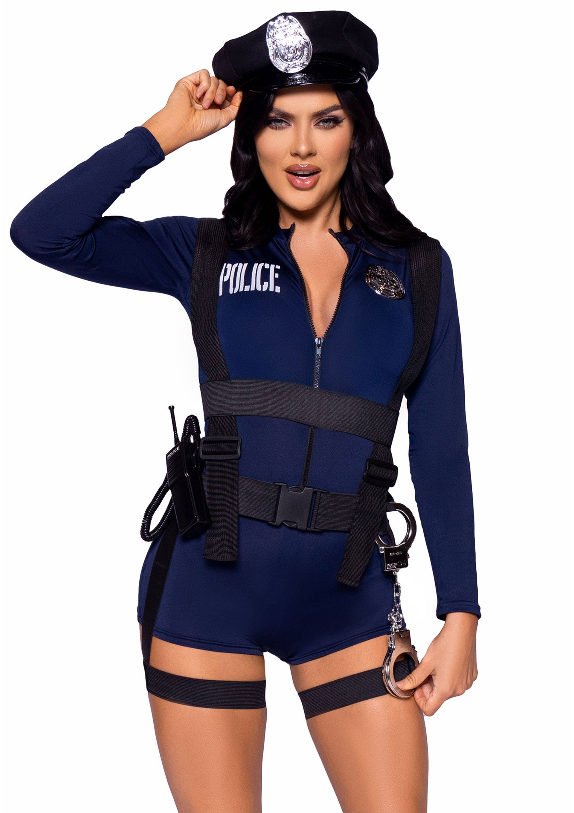 Leg Avenue Flirty Cop Romper