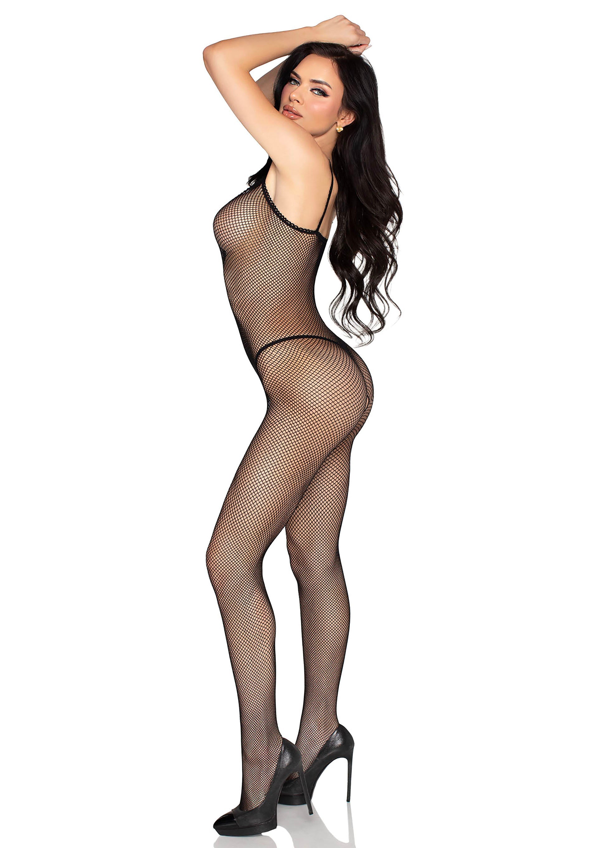 Leg Avenue Crotchless Fishnet Bodystocking