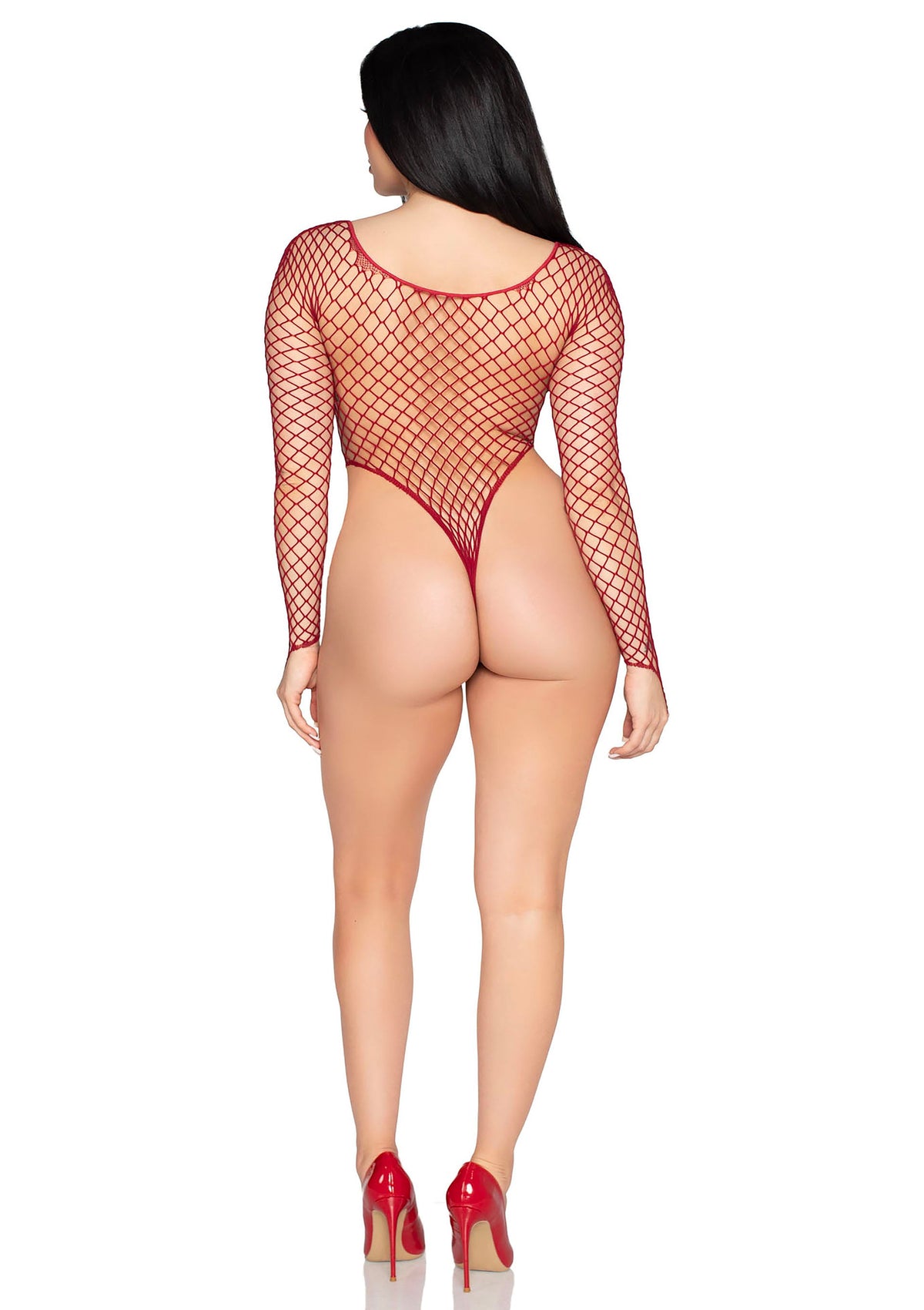 Leg Avenue High-Cut Industrial Net Bodysuit