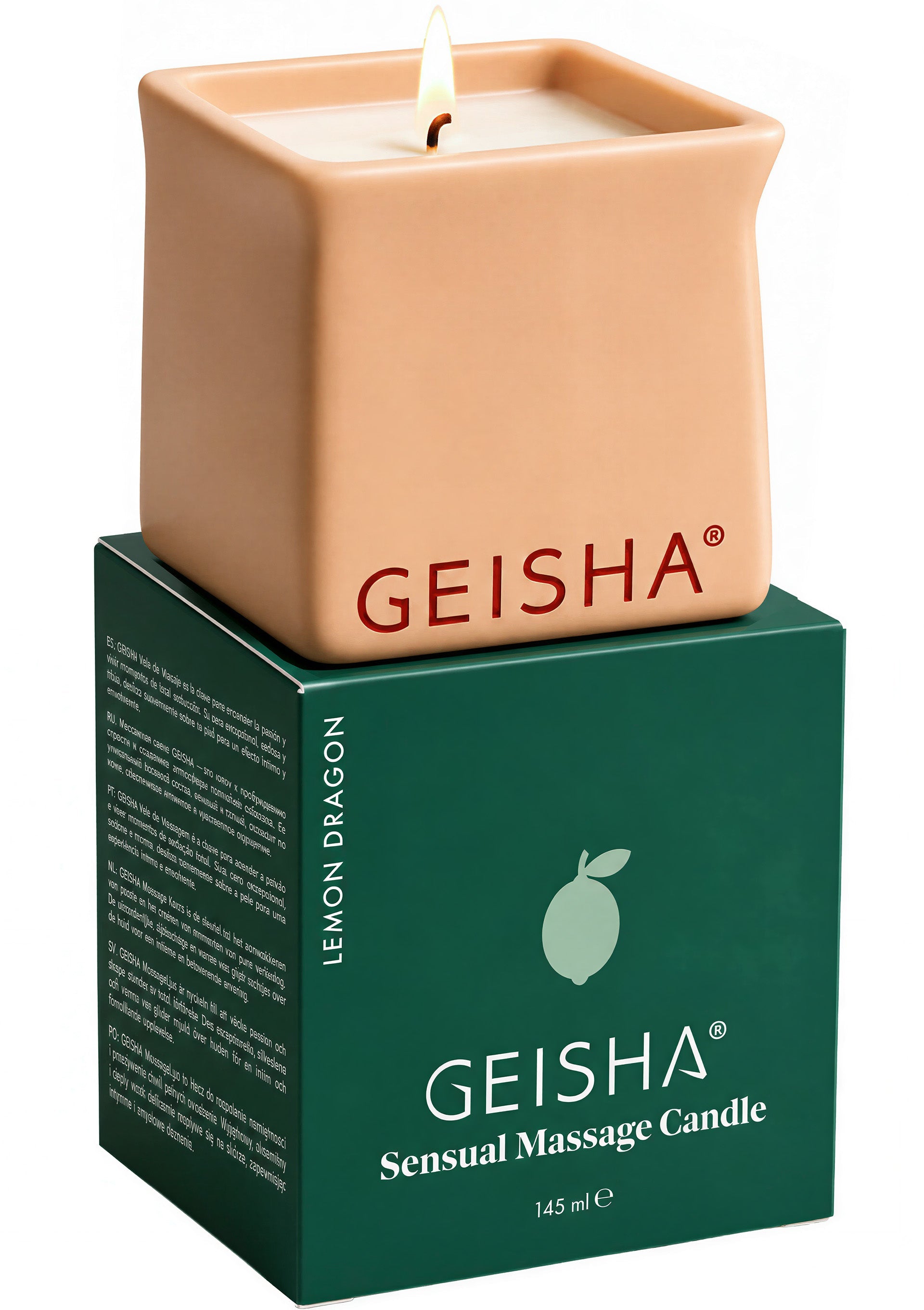 Geisha Sensual Massage Candle 145 ml