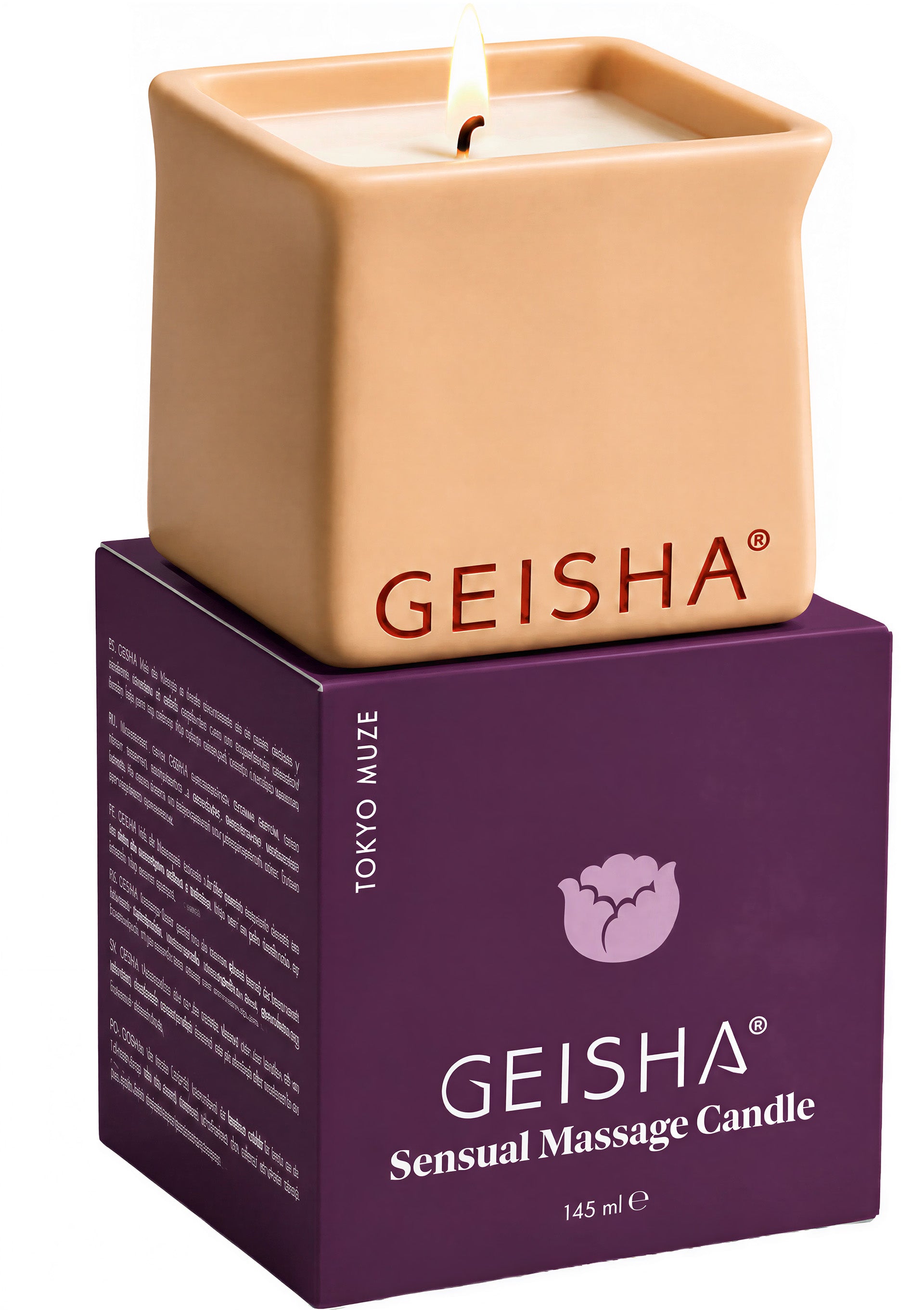 Geisha Sensual Massage Candle 145 ml