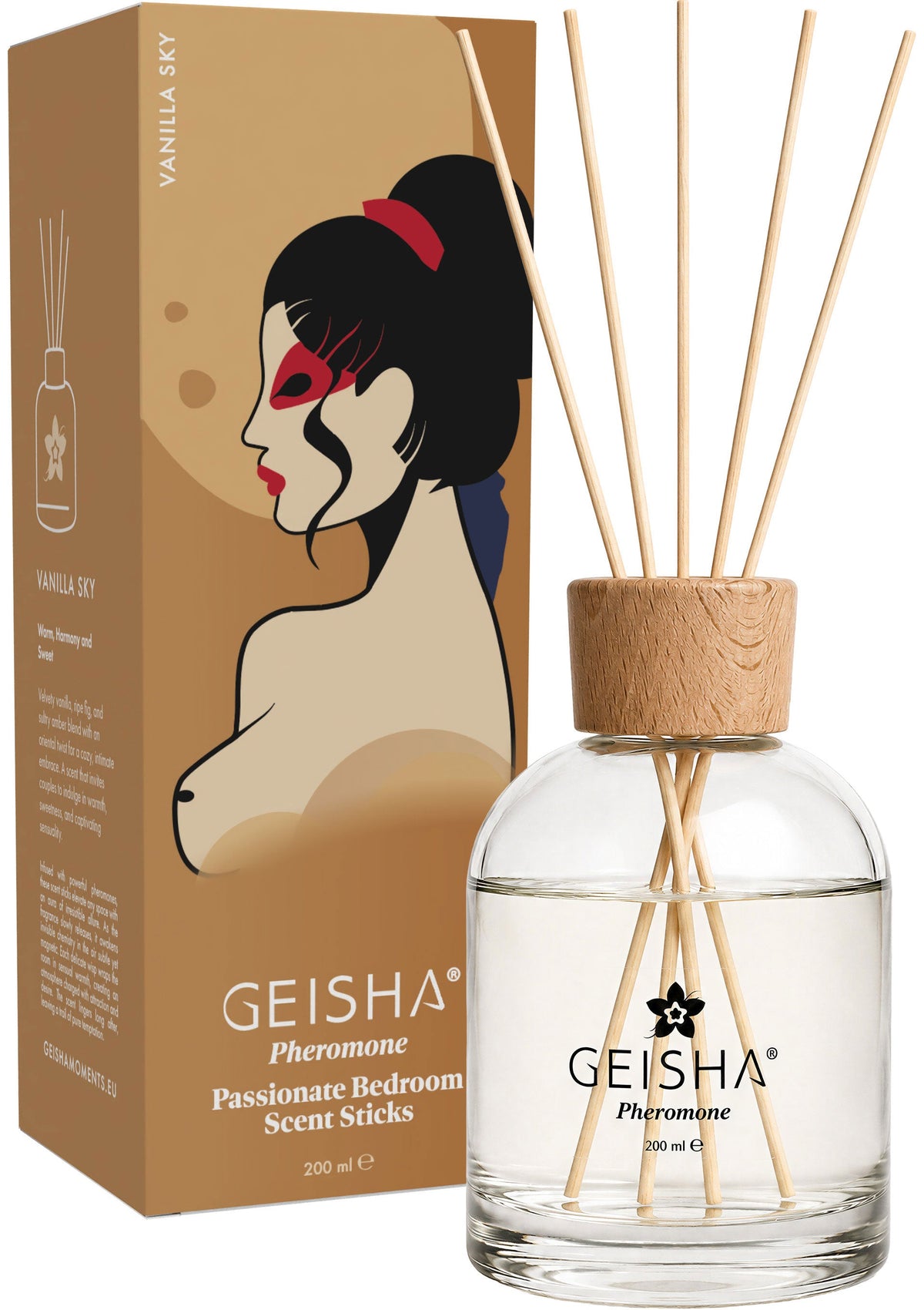 Geisha Pheromone Bedroom Scent Sticks 200 ml