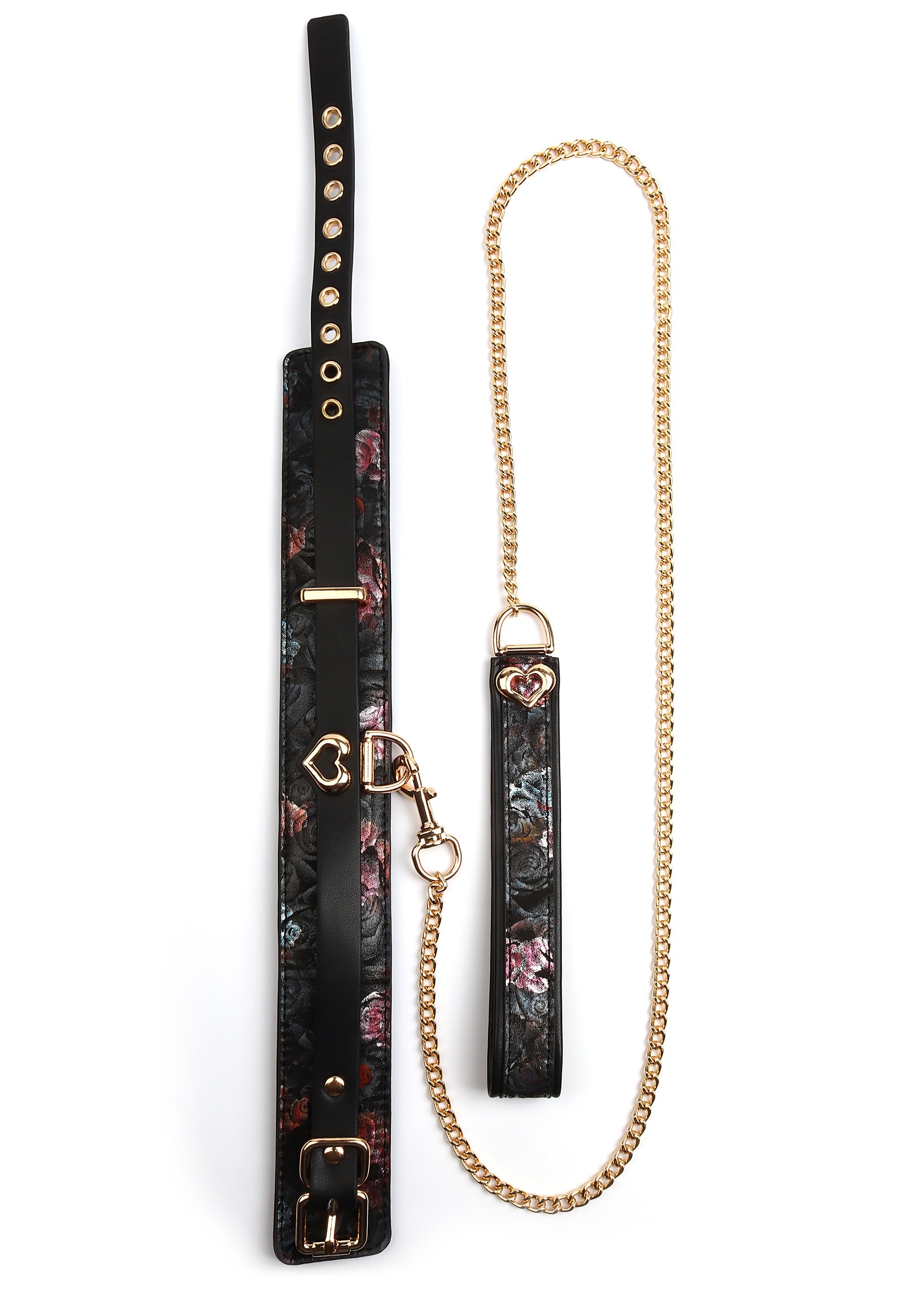 Geisha Floral Jacquard Collar & Leash