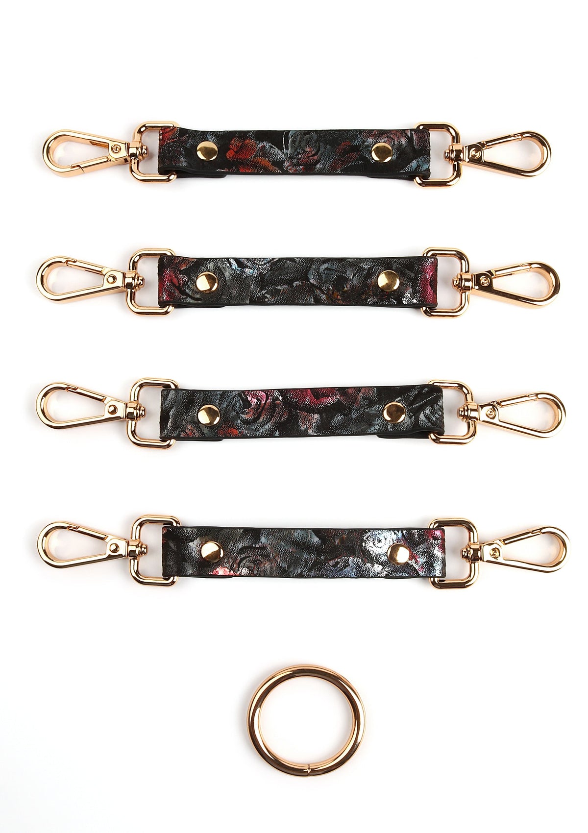 Geisha Floral Jacquard Hogtie