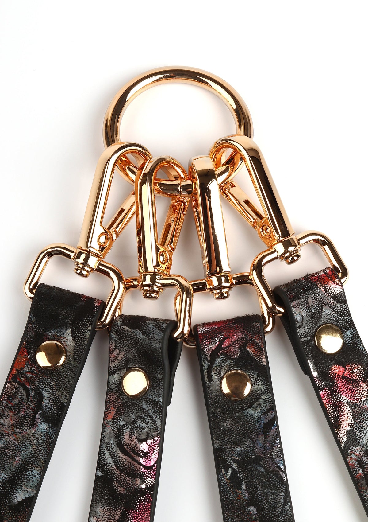 Geisha Floral Jacquard Hogtie