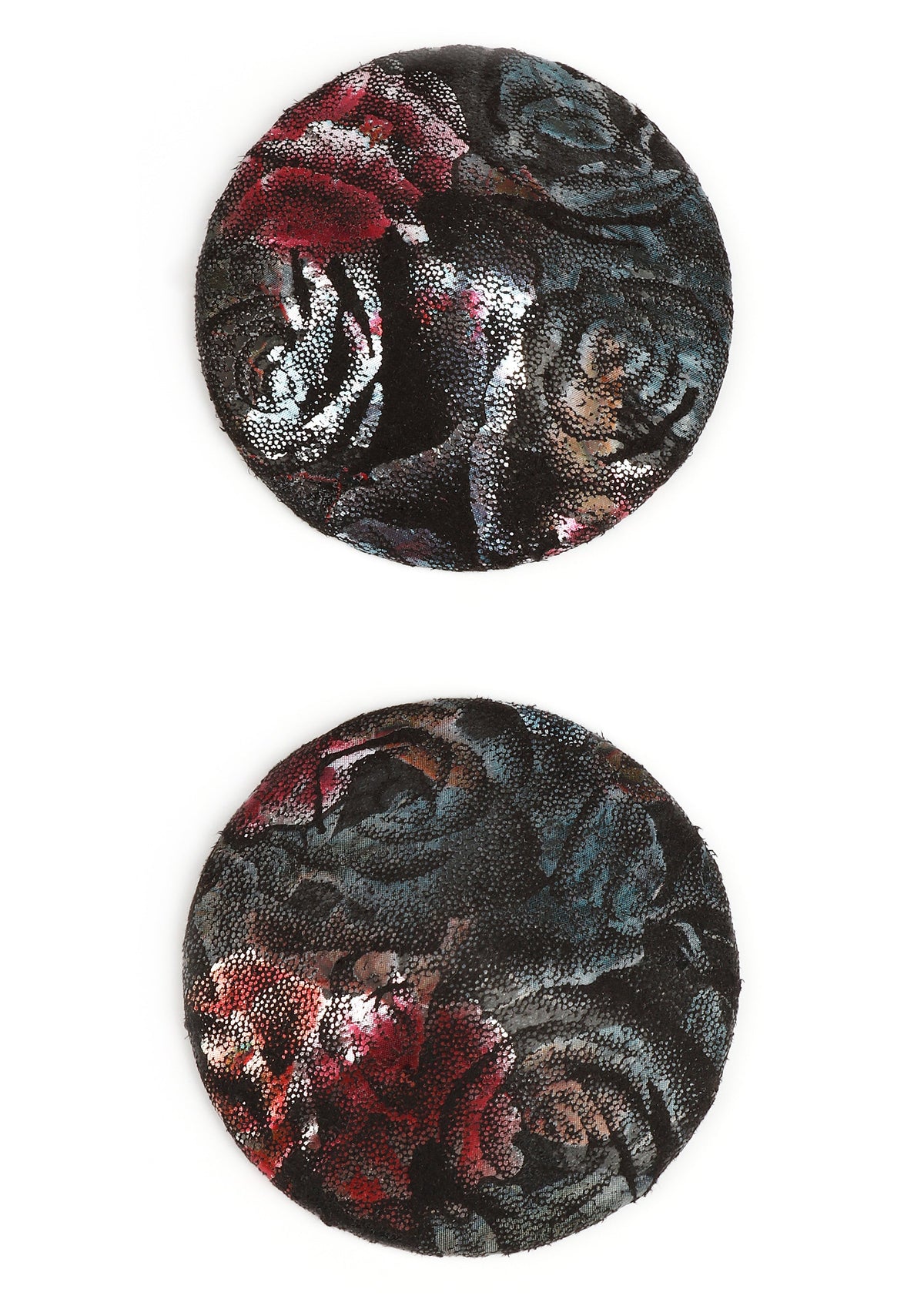 Geisha Floral Jacquard Nipple Pasty