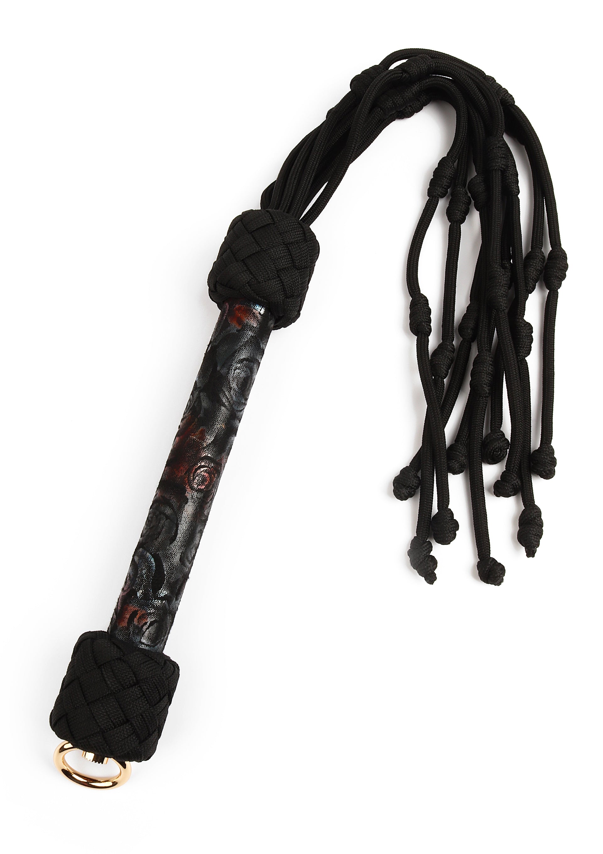 Geisha Floral Jacquard Bloom Bud Flogger