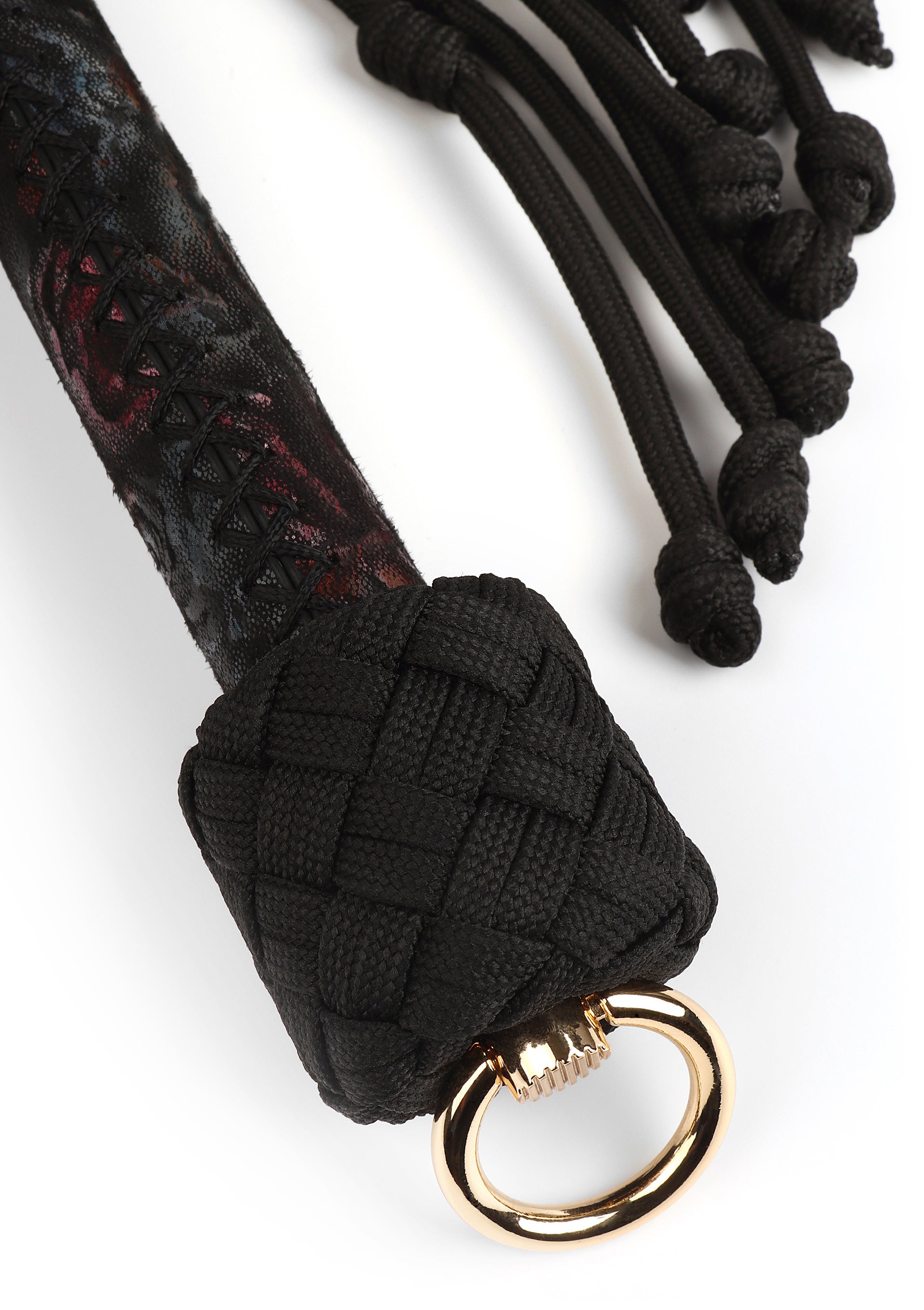 Geisha Floral Jacquard Bloom Bud Flogger