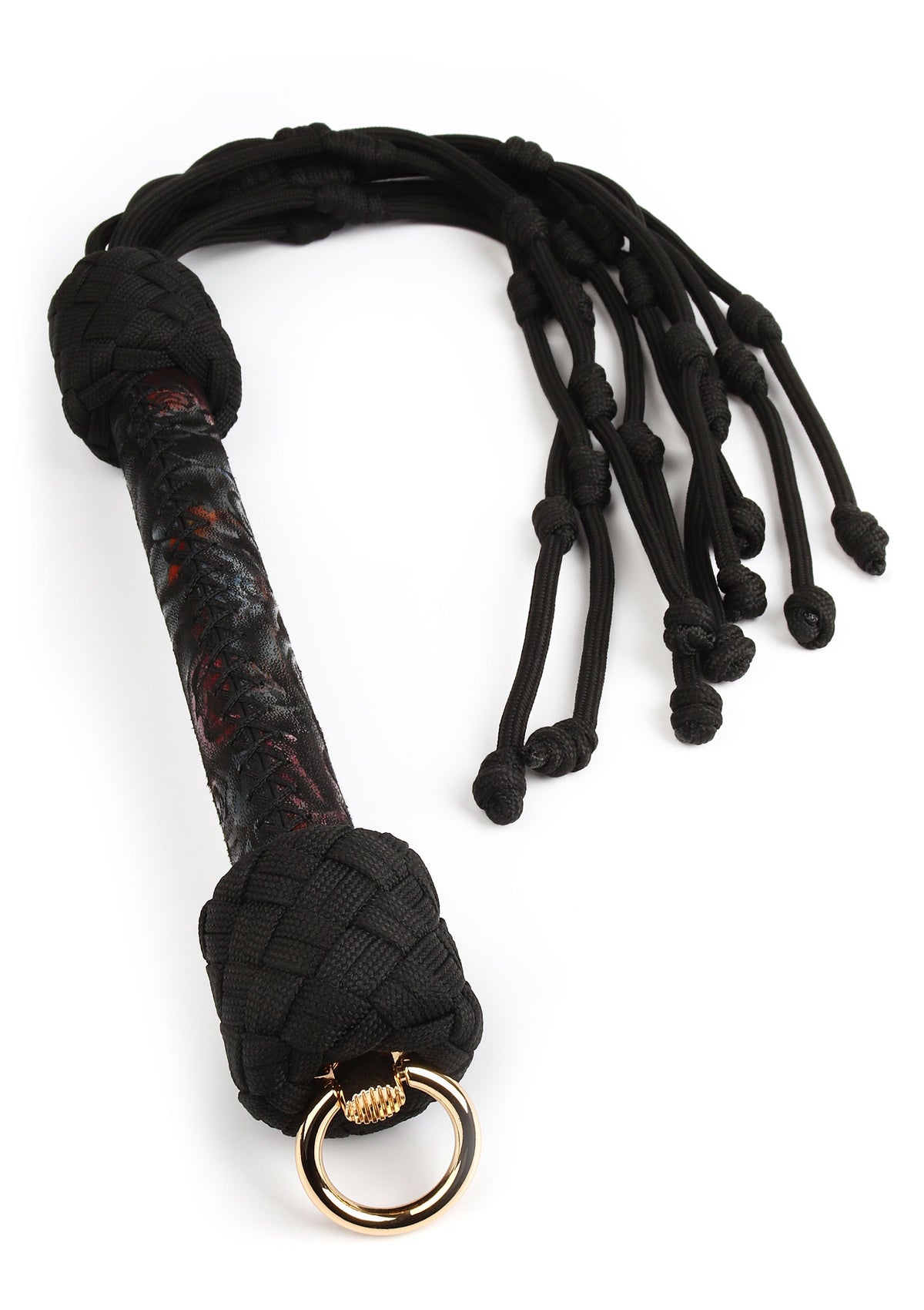 Geisha Floral Jacquard Bloom Bud Flogger