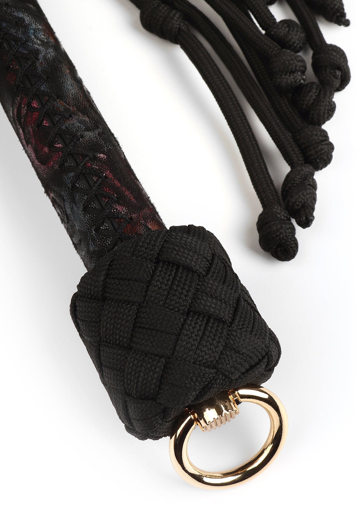 Geisha Floral Jacquard Bloom Bud Flogger