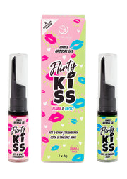 Secret Play Flirt Kiss Gel Strawberry Mint 2x8 gr