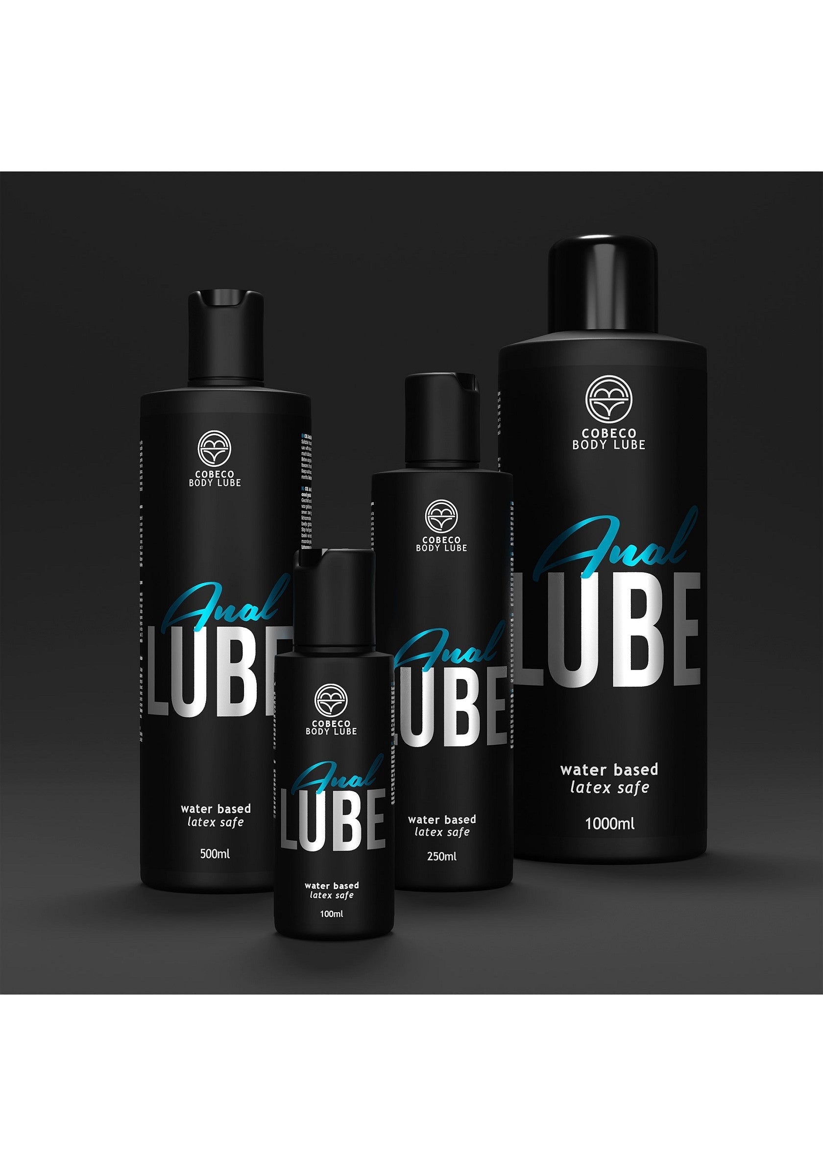 Cobeco Anal Lube Waterbased 1000 ml