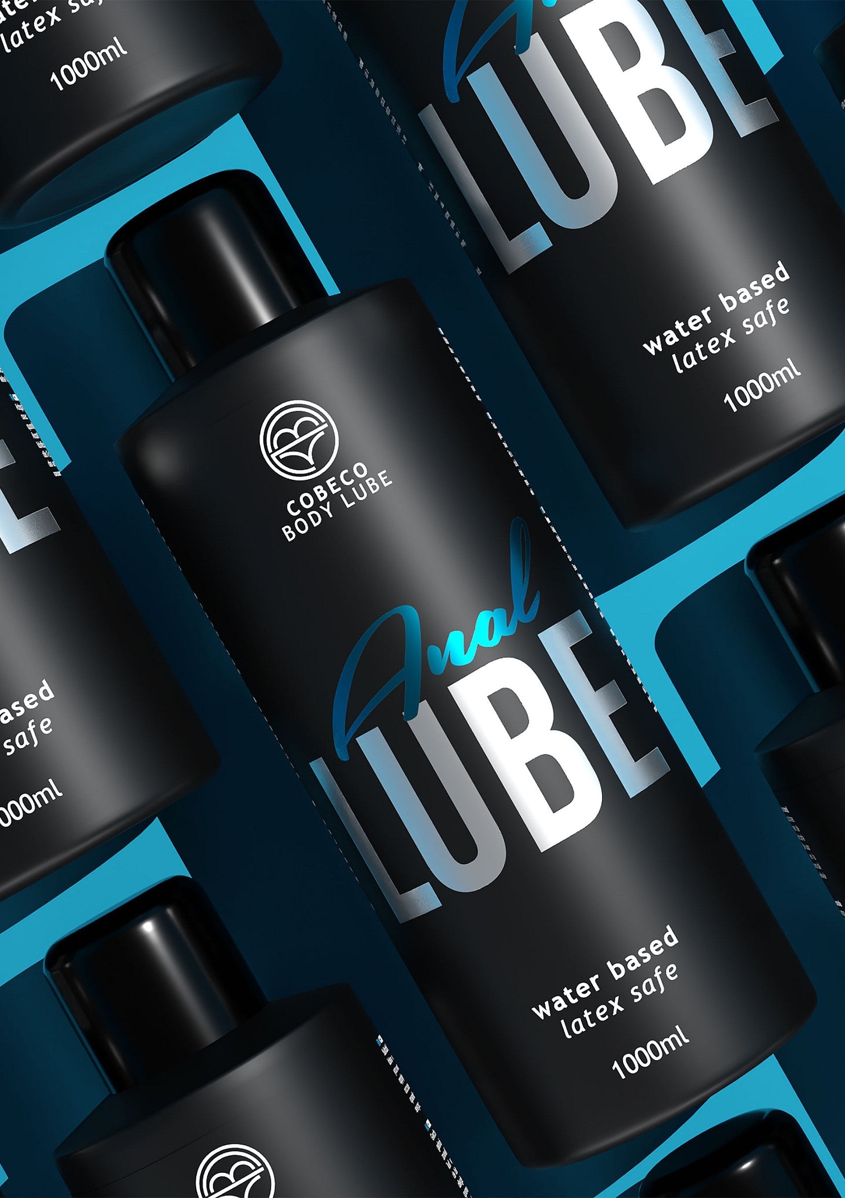Cobeco Anal Lube Waterbased 1000 ml
