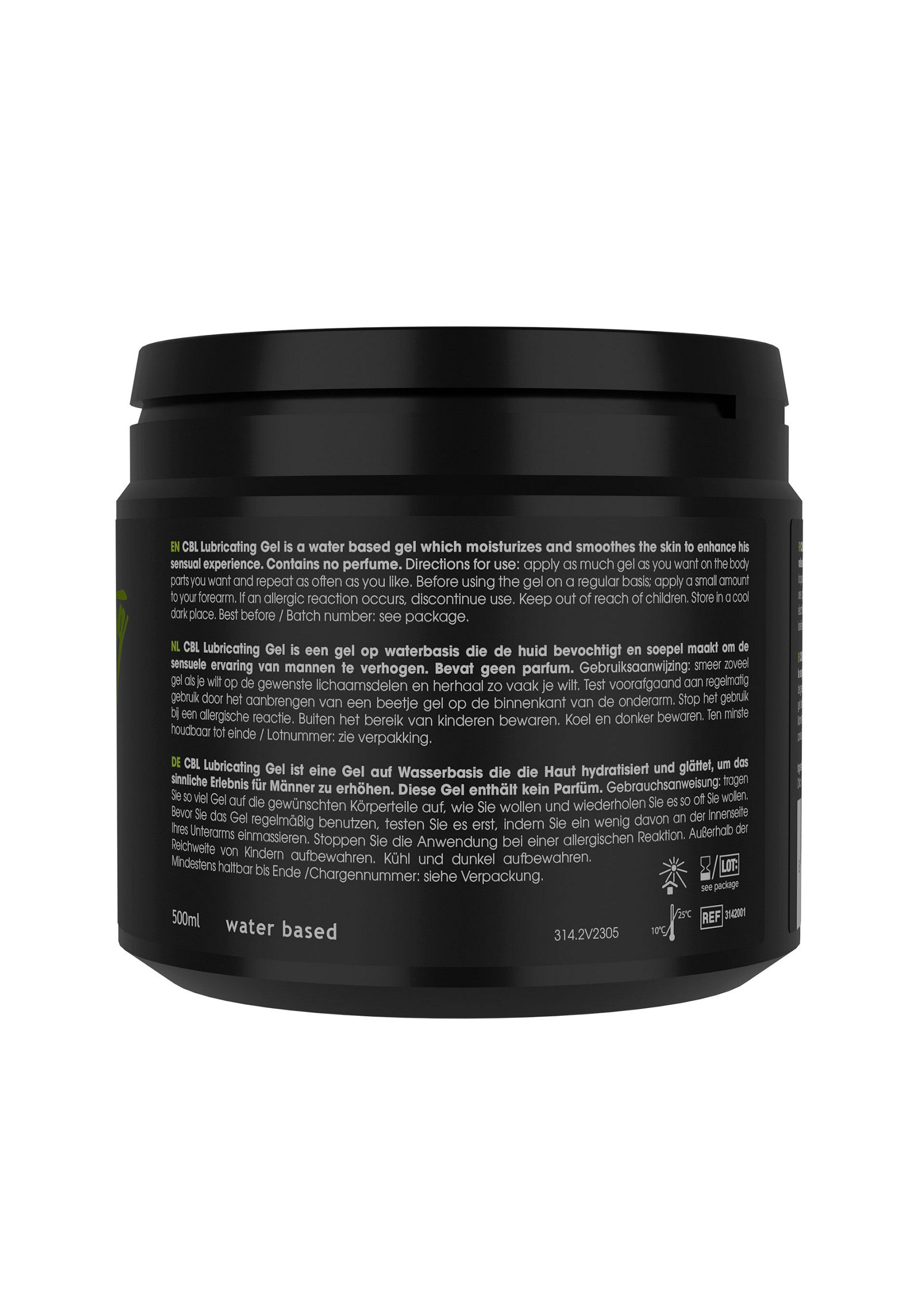 Cobeco Lubricating Gel Fists 500 ml