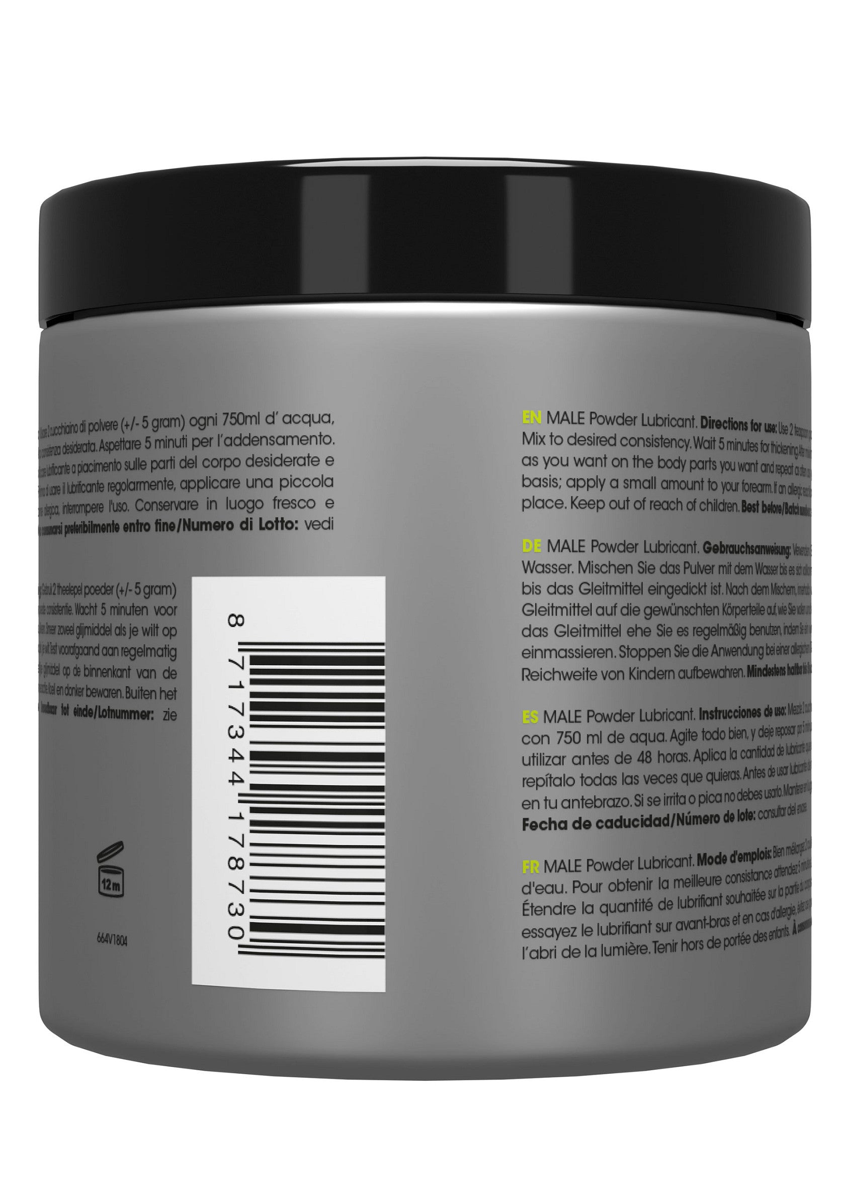Cobeco Male Powder Lubricant 225 ml