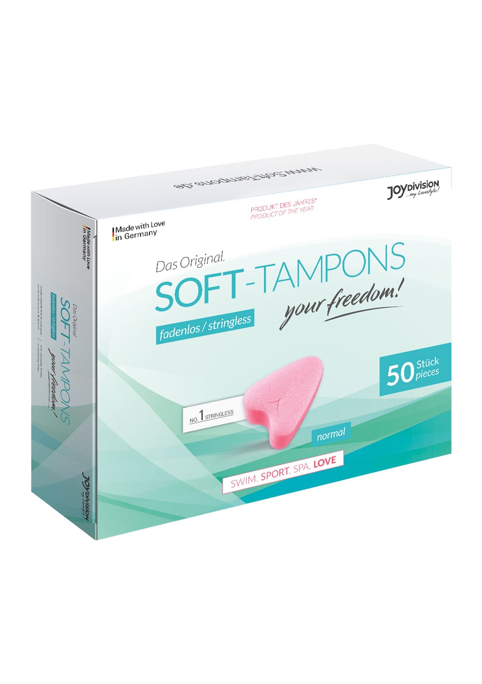 Joy Division Soft Tampons Normal (Box of 50)