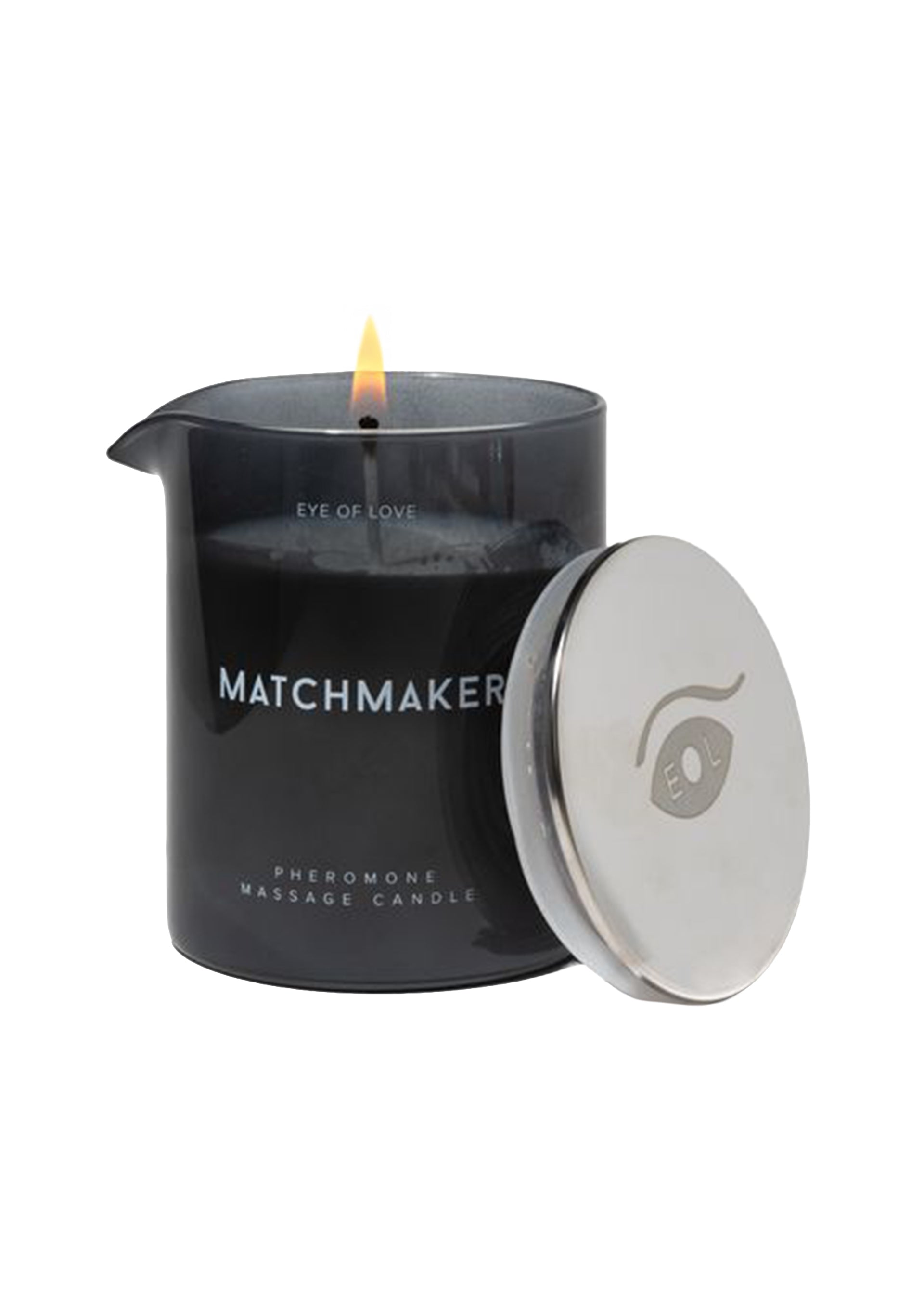 Eye of Love Pheromone Massage Candle Black Diamond