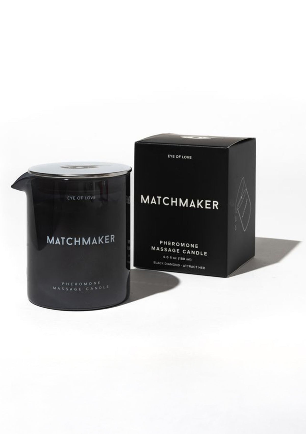 Eye of Love Pheromone Massage Candle Black Diamond