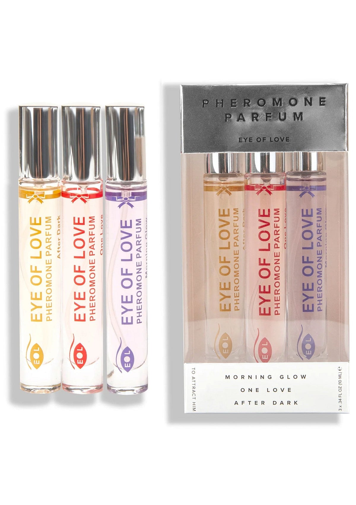 Eye of Love Pheromone Parfum Set 3x 10ml