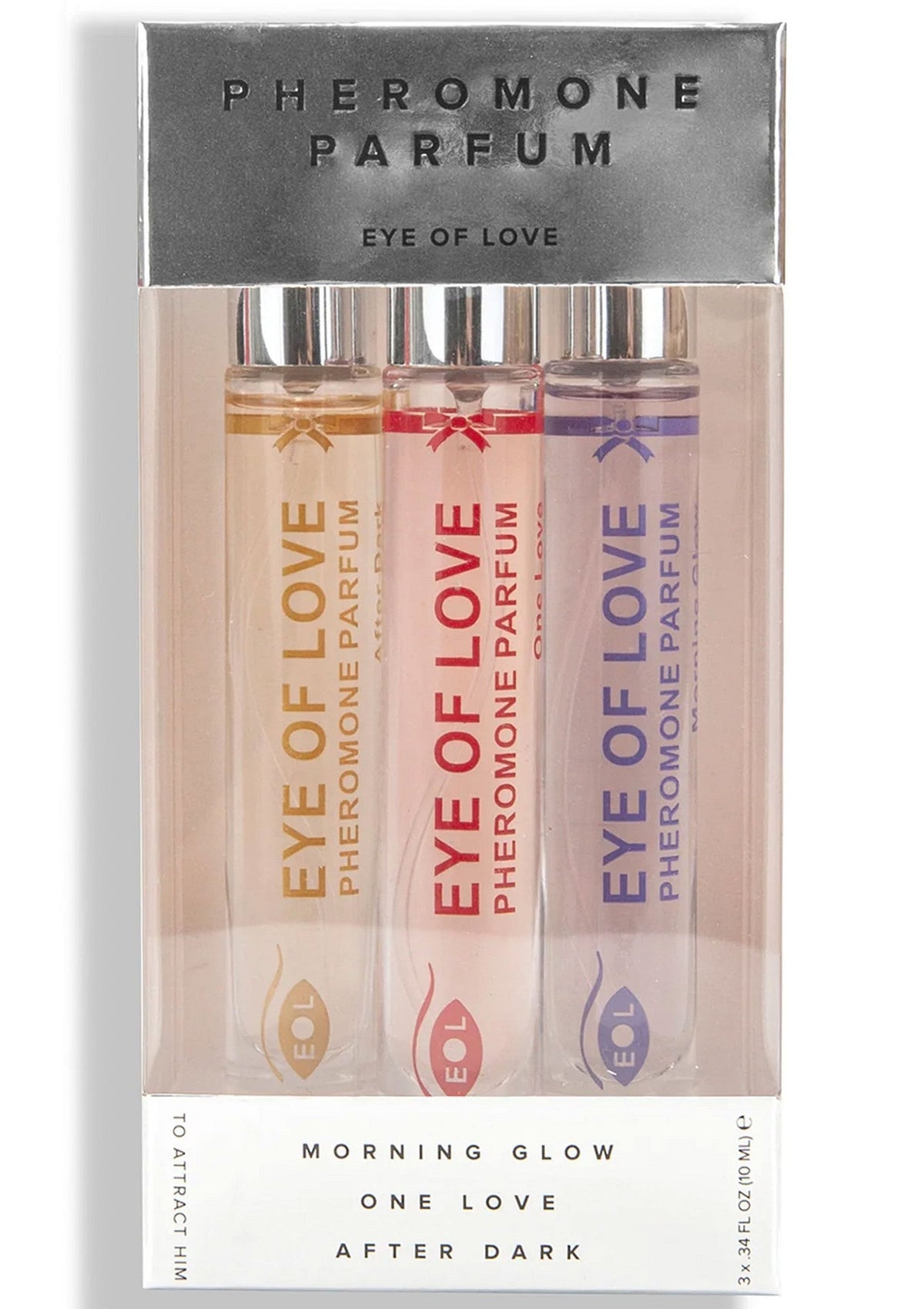 Eye of Love Pheromone Parfum Set 3x 10ml