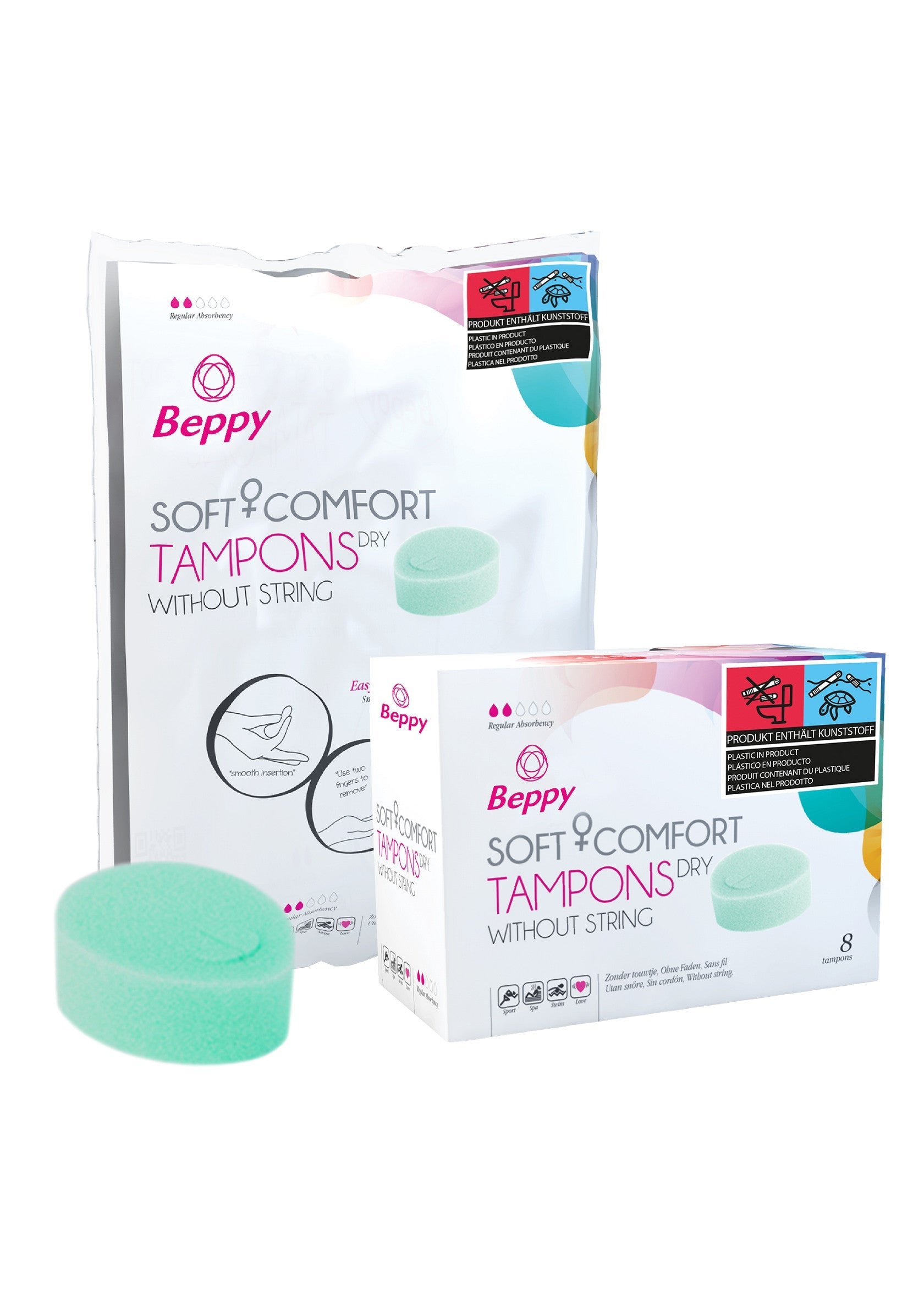 Beppy Soft & Comfort Dry 8 pcs
