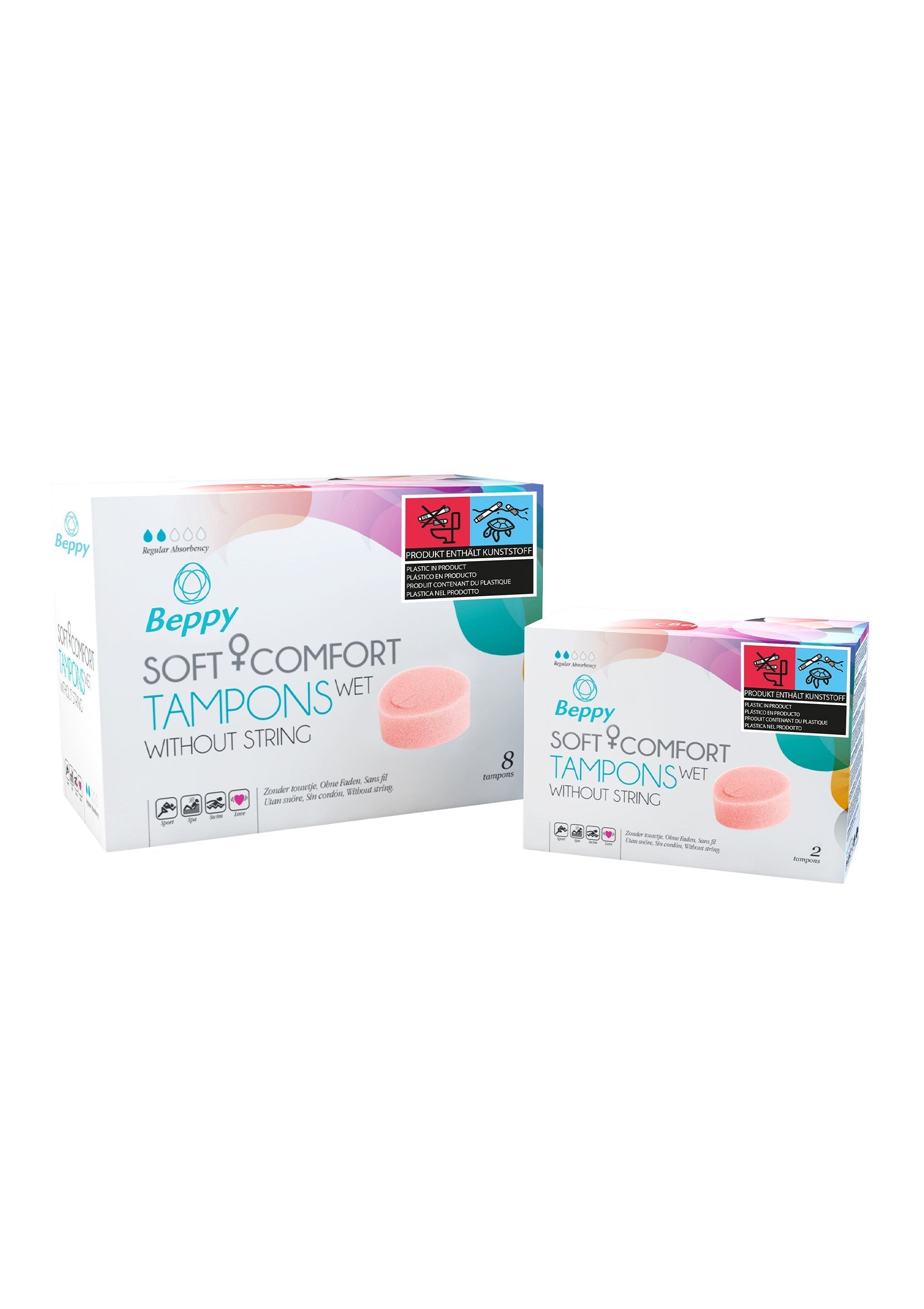 Beppy Soft & Comfort Wet 8 pcs