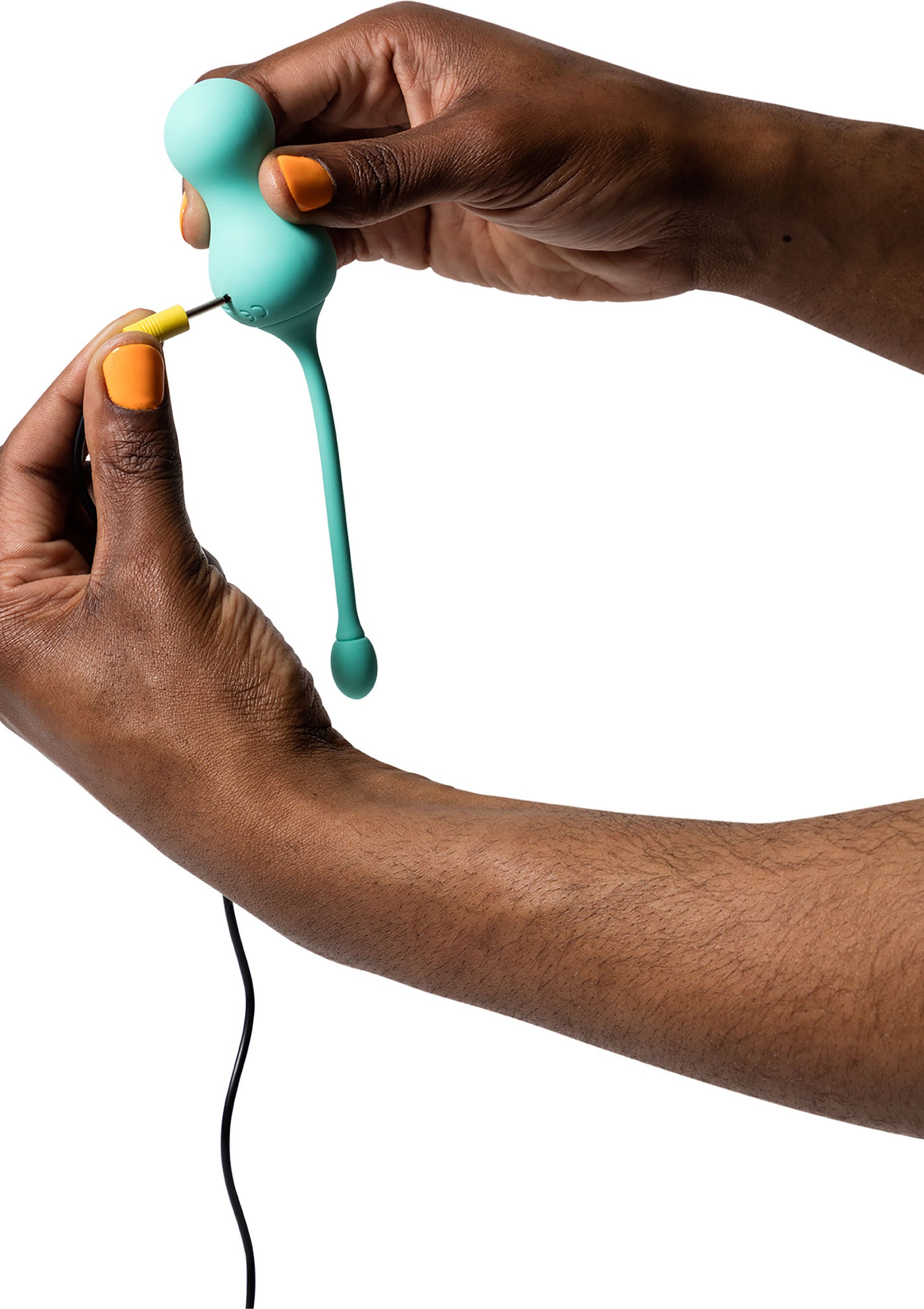 Masseur personnel rechargeable bleu turquoise. Discrétion et plaisir garantis!; Oplaadbare persoonlijke stimulator in turquoise blauw. Discretie en plezier gegarandeerd!; Rechargeable personal massager in turquoise blue. Guaranteed discretion and pleasure!