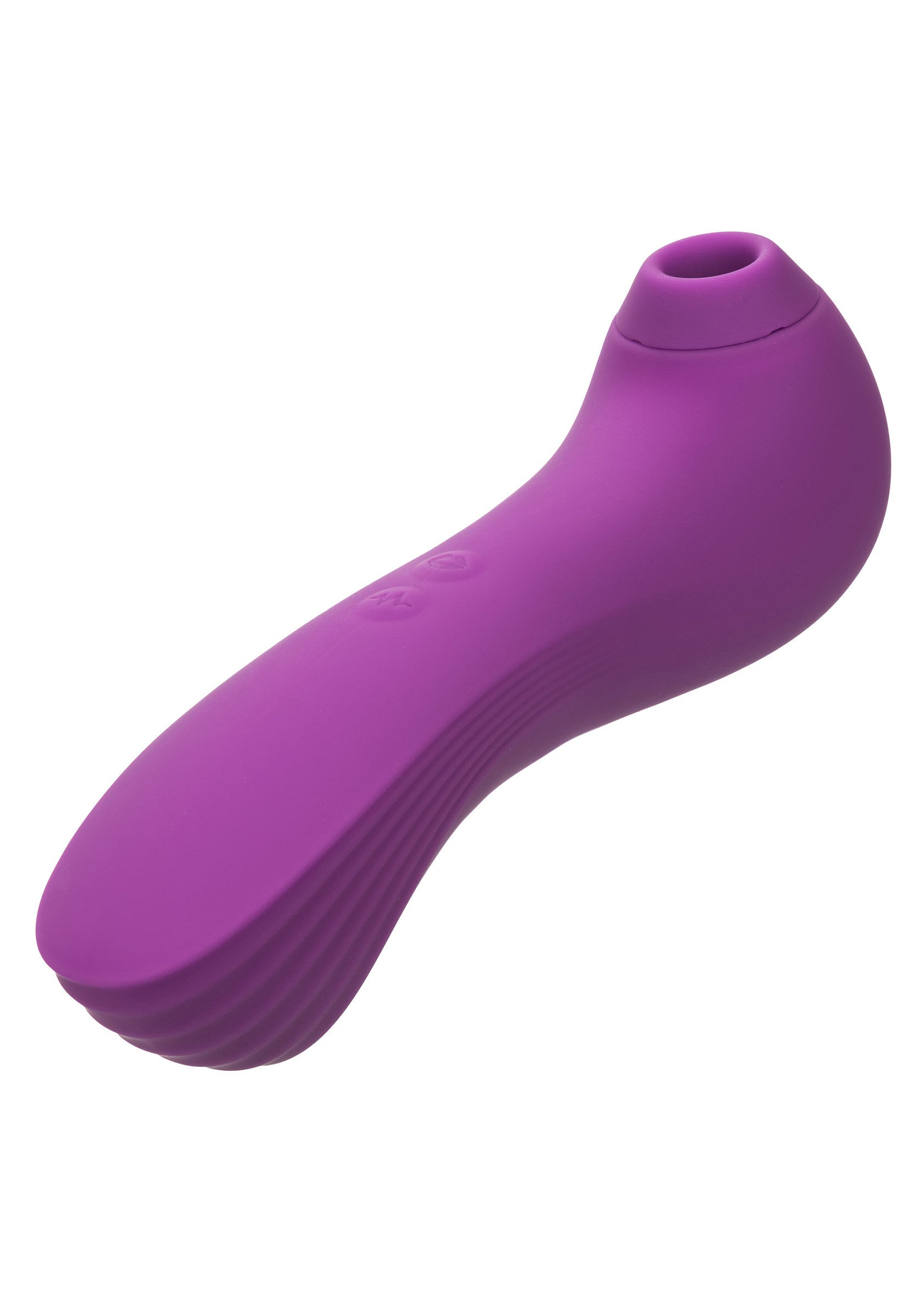 Stimulateur clitoridien vibrant violet pour des sensations intenses et un plaisir ciblé.; Paarse vibrerende clitorisstimulator voor intense sensaties en gericht genot.; Purple vibrating clitoral stimulator for intense sensations and targeted pleasure.