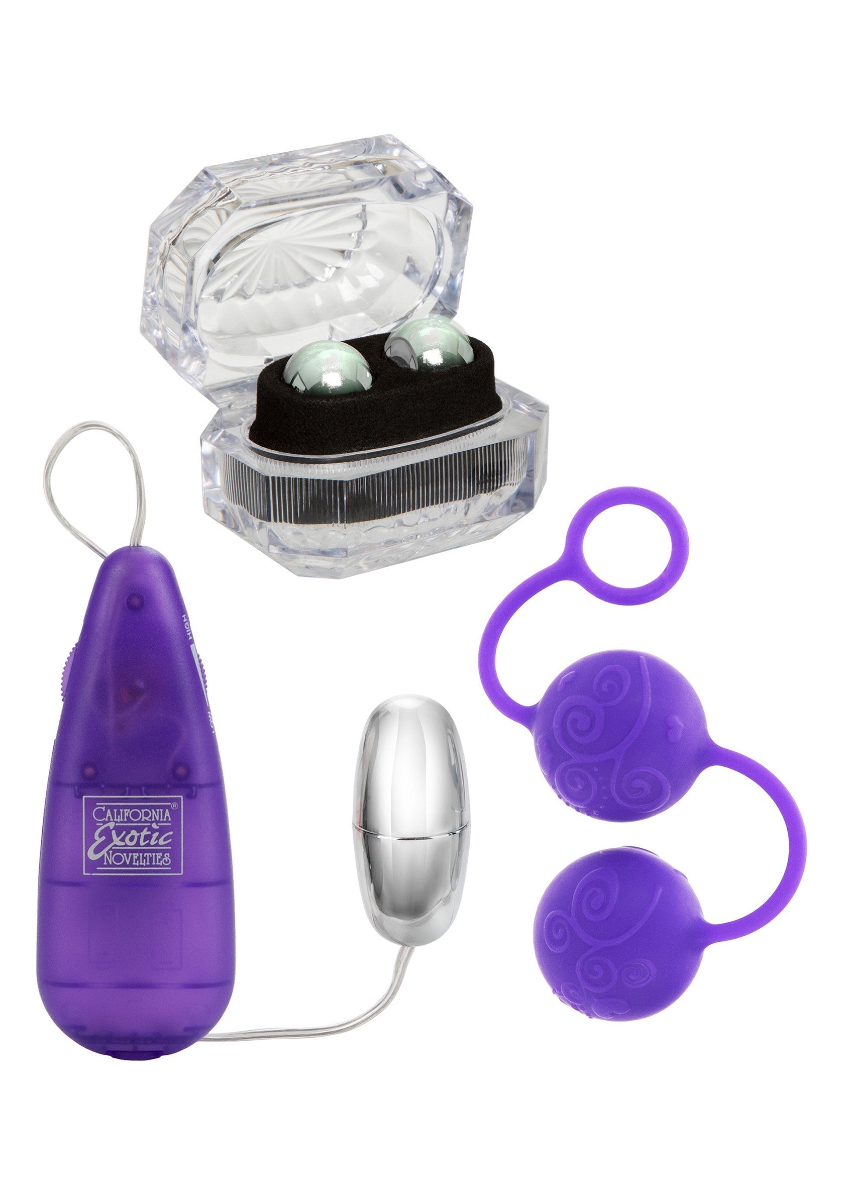 Ensemble de jouets pour adultes vibrants et raffinés pour le plaisir intime.; Verfijnde vibrerende set speeltjes voor volwassenen voor intiem plezier.; Refined vibrator adult toy set for intimate pleasure.