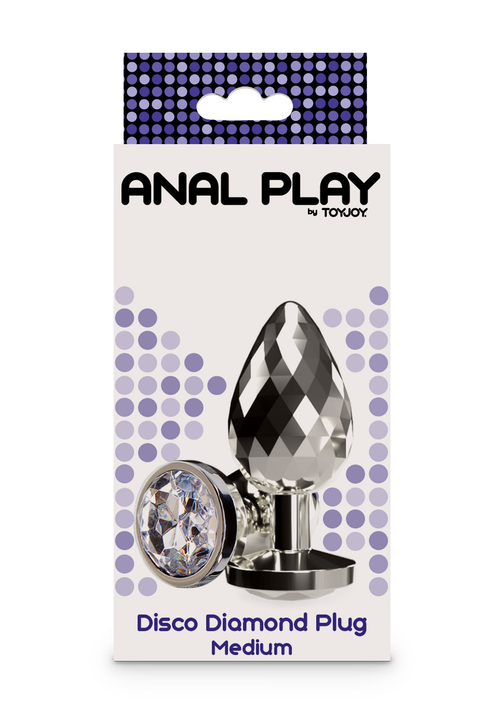 Plug anal Disco Diamond Medium de Toyjoy. Un bijou intime pour des moments étincelants. ; Toyjoy Disco Diamond Medium anaal plug. Een intiem juweel voor sprankelende momenten.; Toyjoy Disco Diamond Medium anal plug. An intimate jewel for sparkling moments.