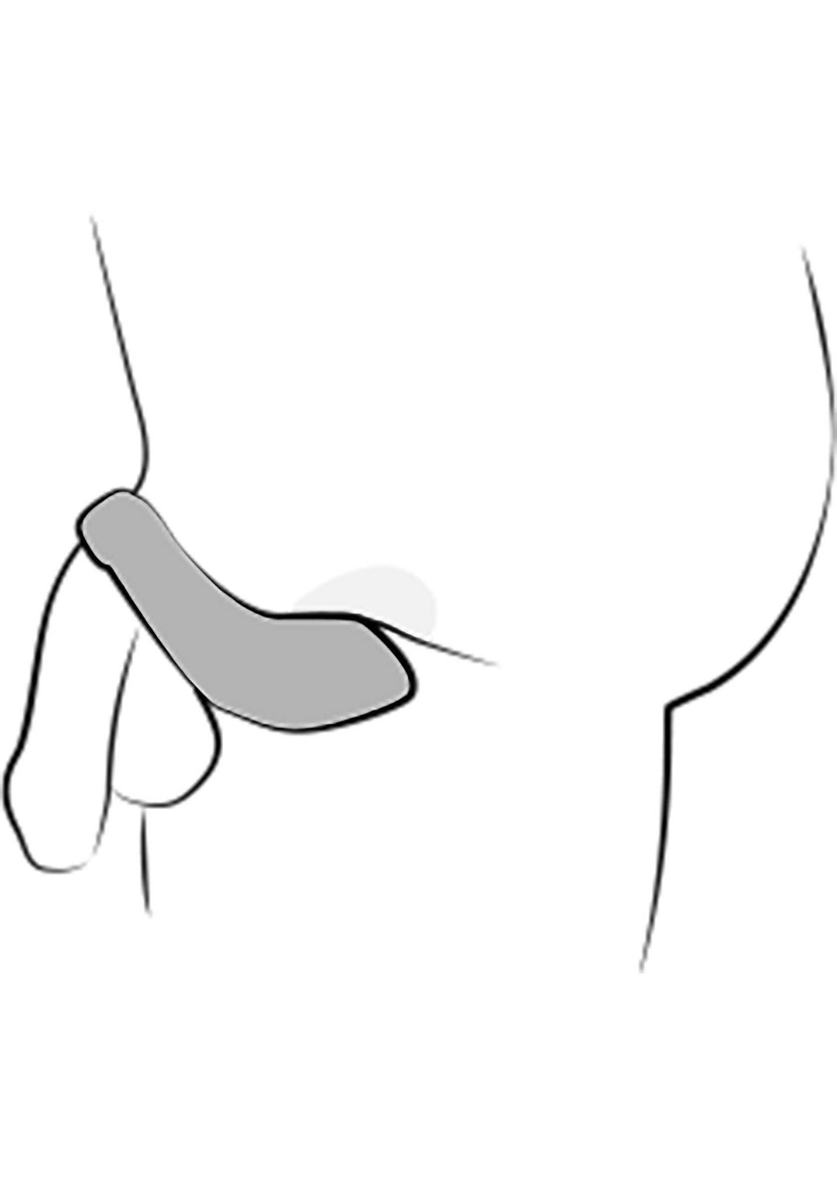 Sous-vêtement de soutien anatomique masculin pour un confort optimal. Disponible dans différentes tailles.; Anatomisch correcte herenondersteuning voor optimaal comfort. Verkrijgbaar in verschillende maten.; Anatomically correct male support underwear for optimal comfort. Available in various sizes.