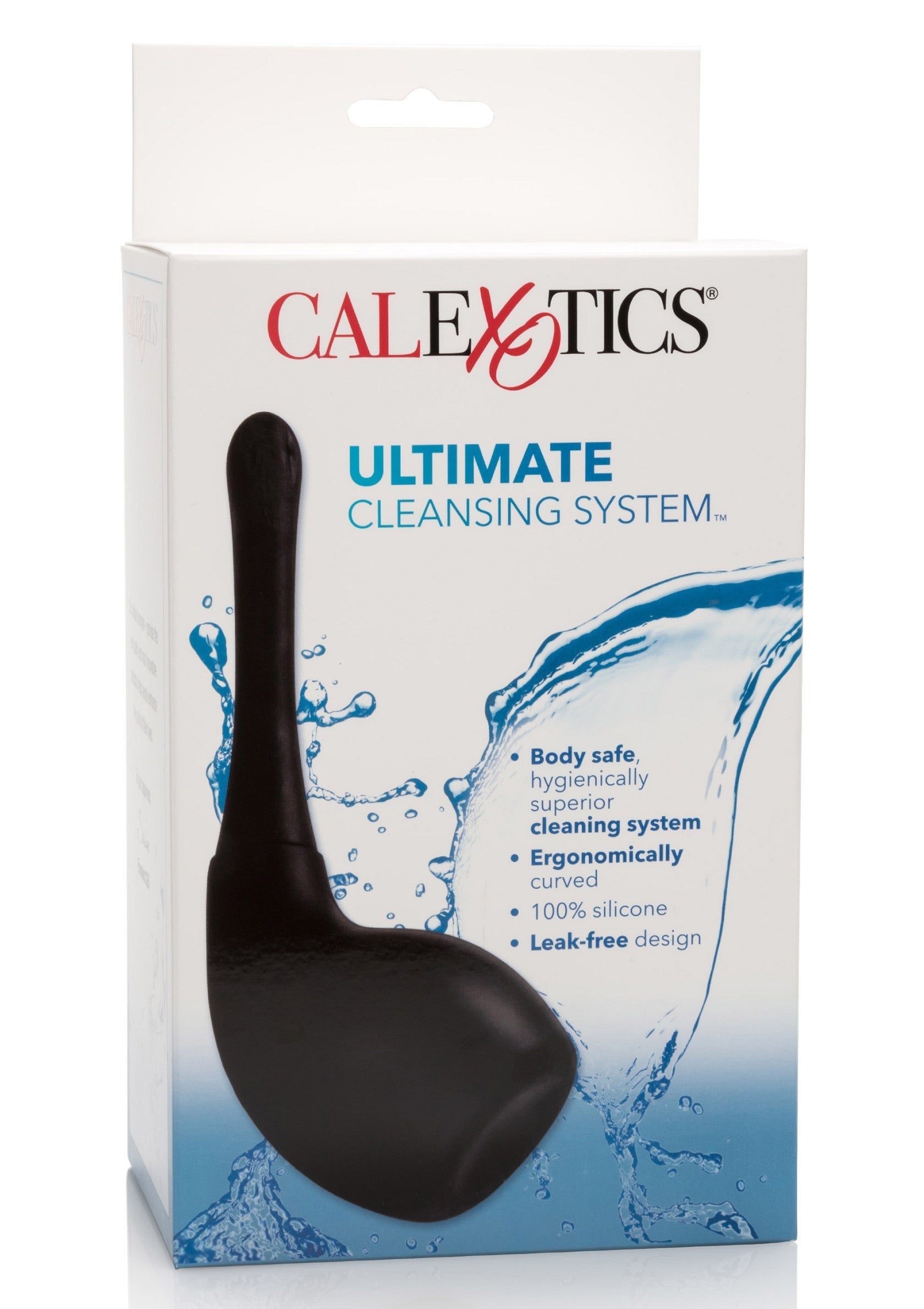 Système de nettoyage intime CalExotics Ultimate. Conçu pour une hygiène optimale. Sûr, ergonomique et en silicone.; CalExotics Ultimate reinigingssysteem. Ontworpen voor optimale hygiëne. Veilig, ergonomisch en gemaakt van silicone.; CalExotics Ultimate Cleansing System. Designed for optimal hygiene. Body-safe, ergonomic, and made of silicone.