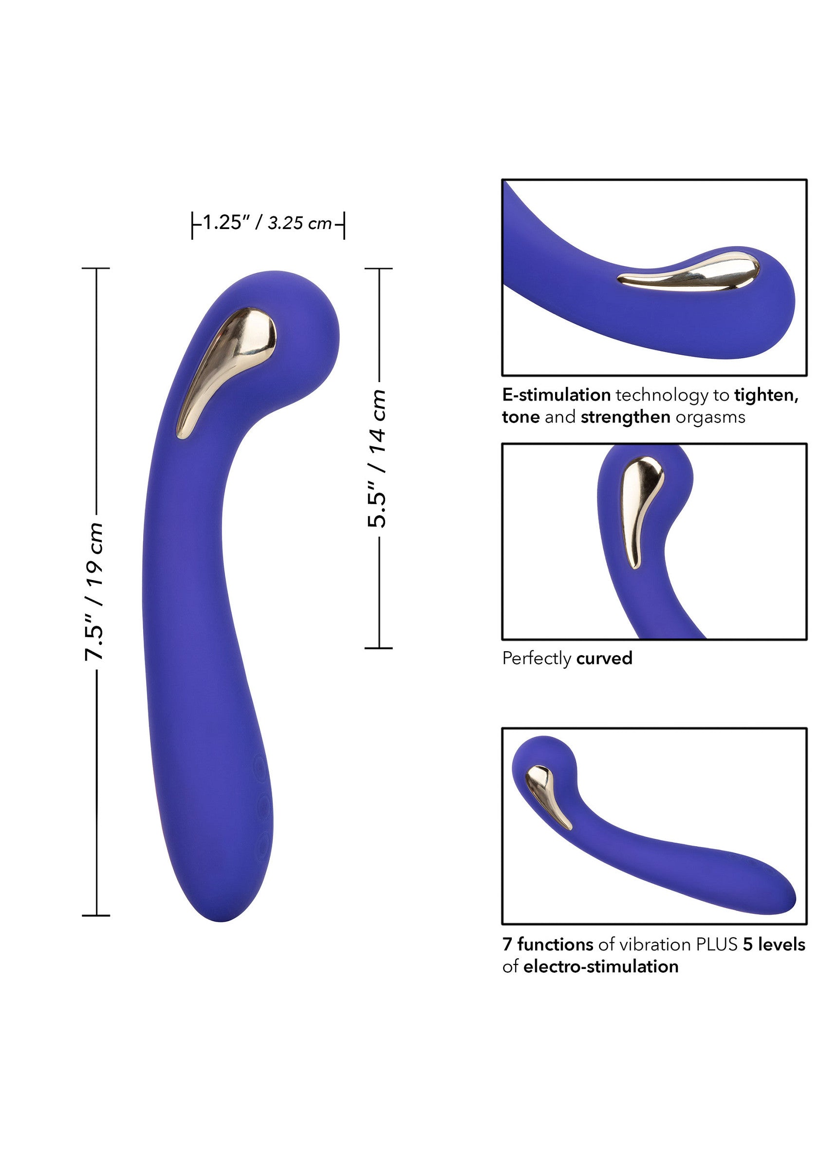 CalExotics Estim Petite G Wand