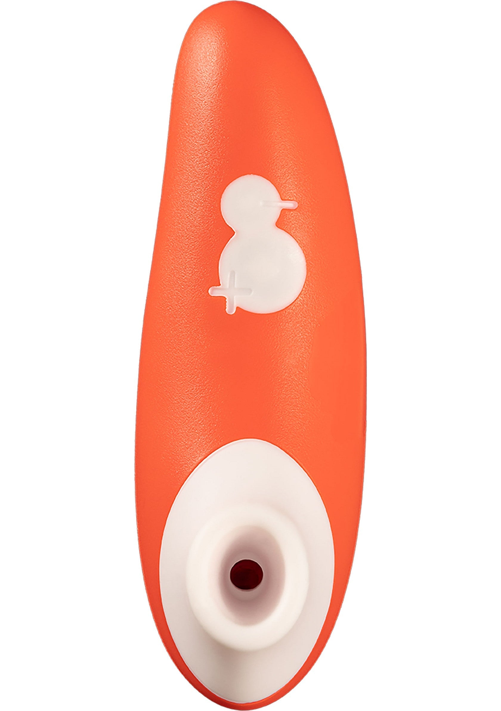 Jouet sexuel innovant orange avec motif canard. Plaisir intense garanti.; Innovatief oranje speeltje met eendmotief. Gegarandeerd intens plezier.; Innovative orange pleasure toy with duck design. Guaranteed intense pleasure.