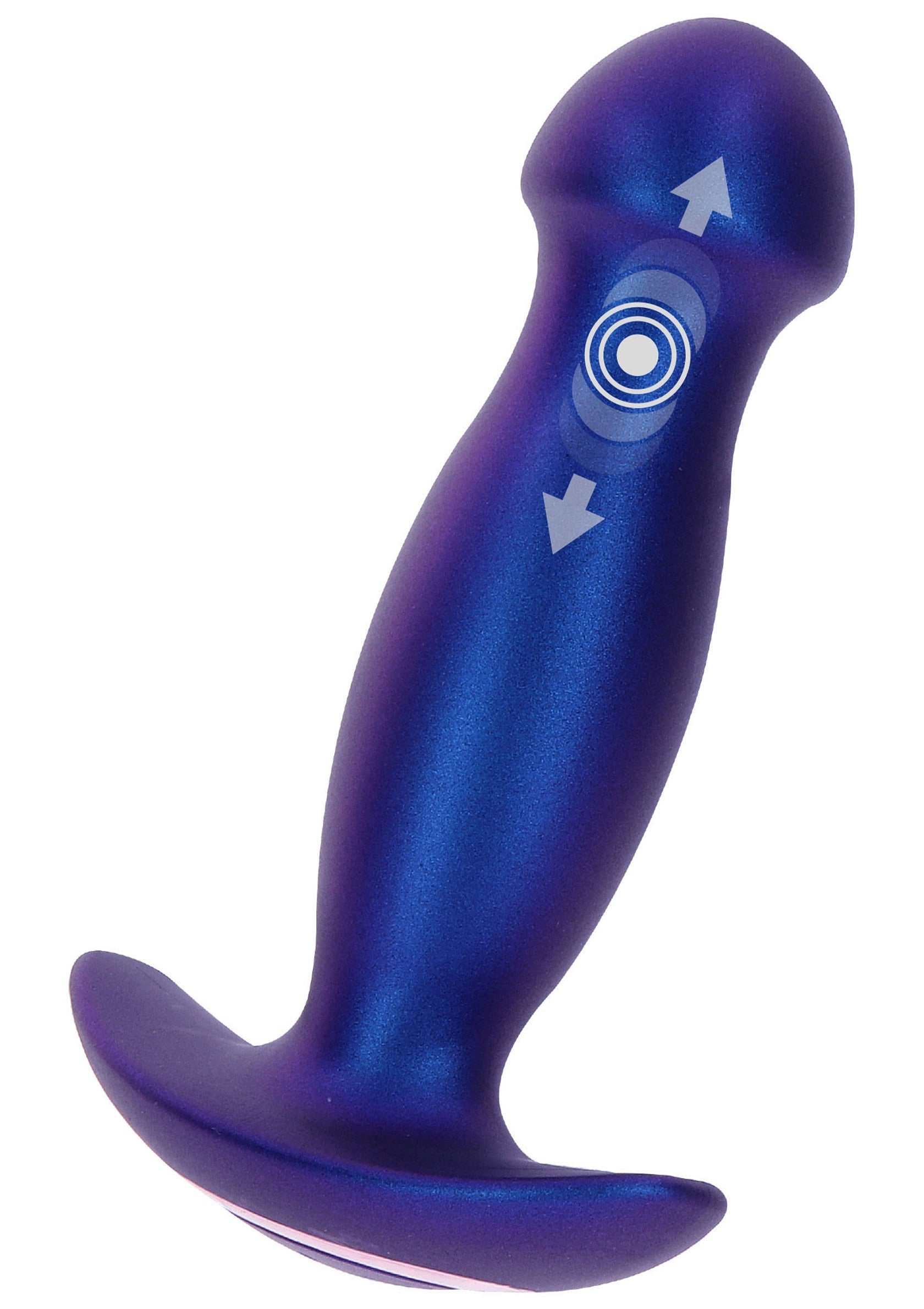 Plug anal bleu vibrant pour le plaisir sensuel. Explorez votre corps avec cet accessoire intime et excitant.; Vibrerende blauwe anale plug voor sensueel genot. Verken je lichaam met dit intieme en opwindende accessoire.; Vibrating blue anal plug for sensual pleasure. Explore your body with this intimate and exciting accessory.