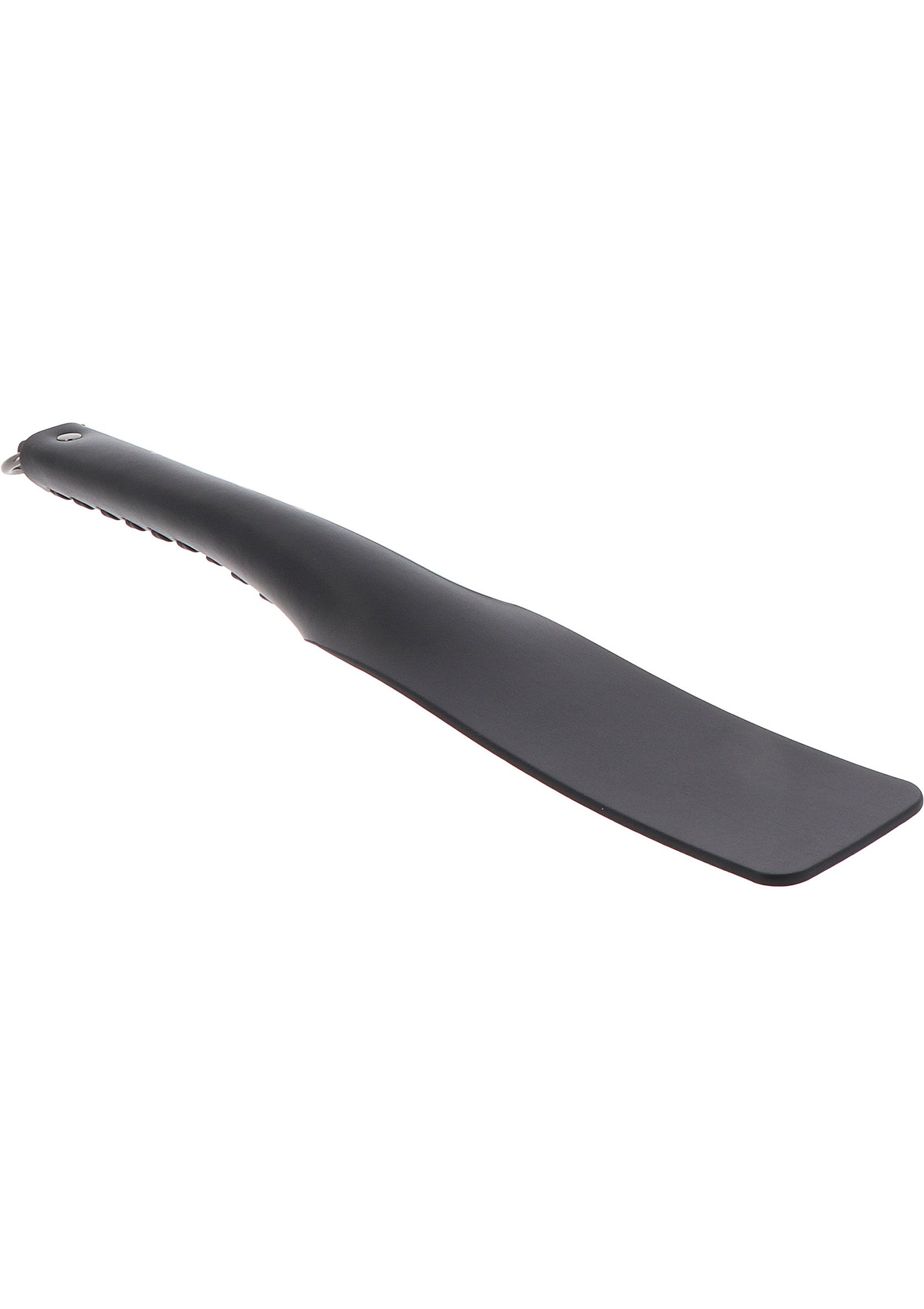 Spatule de cuisine noire idéale pour mélanger et retourner vos plats avec facilité. Ustensile essentiel pour la cuisine.; Zwarte keukenspatel, ideaal voor het gemakkelijk mengen en omdraaien van gerechten. Essentieel keukengerei.; Black kitchen spatula, ideal for mixing and flipping dishes with ease. An essential utensil for cooking.