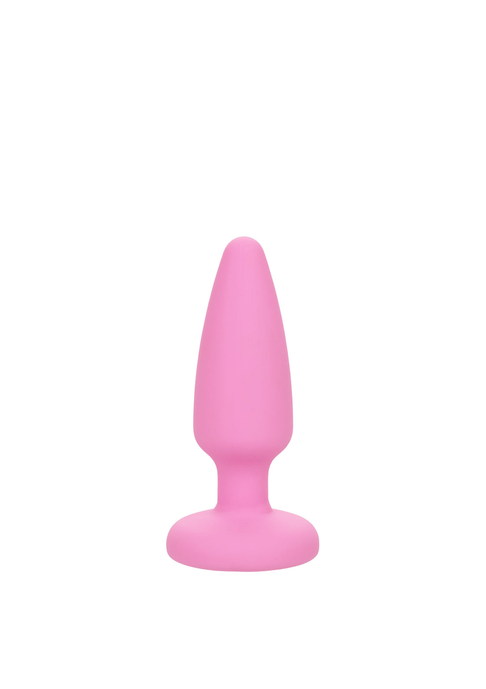 Plug anal rose en silicone. Jouet intime pour adultes.; Roze siliconen anaalplug. Intiem speeltje voor volwassenen.; Pink silicone butt plug. Adult intimate toy.