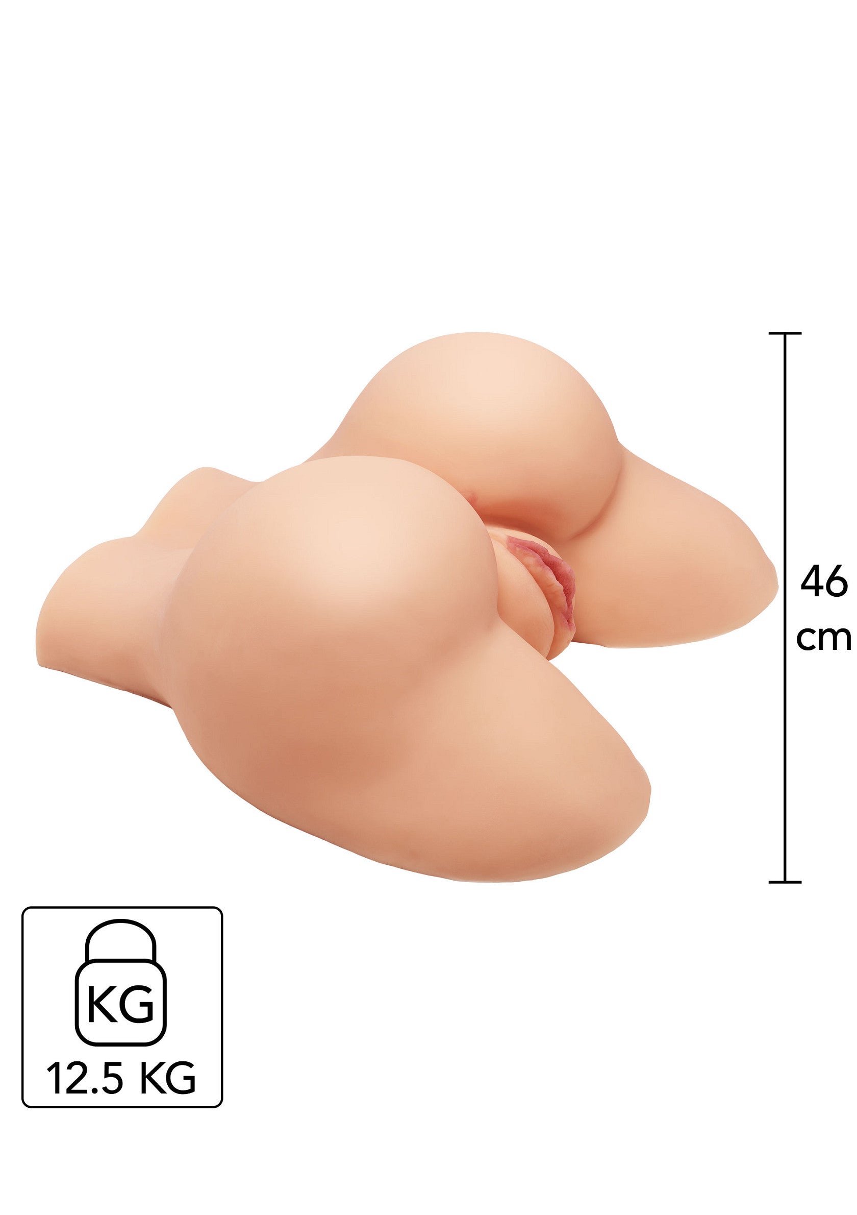 Tête d'entraînement de sexe oral réaliste. Poids 12.5 KG, hauteur 46 cm.; Realistisch oefenhoofd voor orale seks. Gewicht 12,5 KG, hoogte 46 cm.; Realistic oral sex training head. Weight 12.5 KG, height 46 cm.