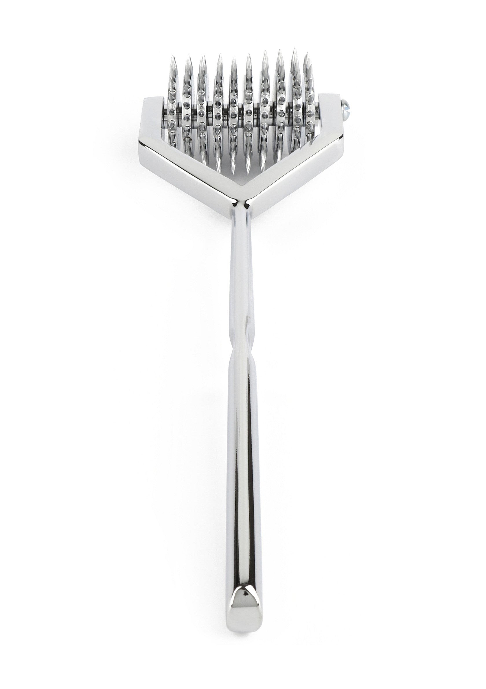 Attendrisseur de viande professionnel en acier inoxydable, parfait pour attendrir les viandes et volailles.; Professionele vleesvermaler van roestvrij staal, perfect voor het mals maken van vlees en gevogelte.; Professional stainless steel meat tenderizer, perfect for tenderizing meats and poultry.