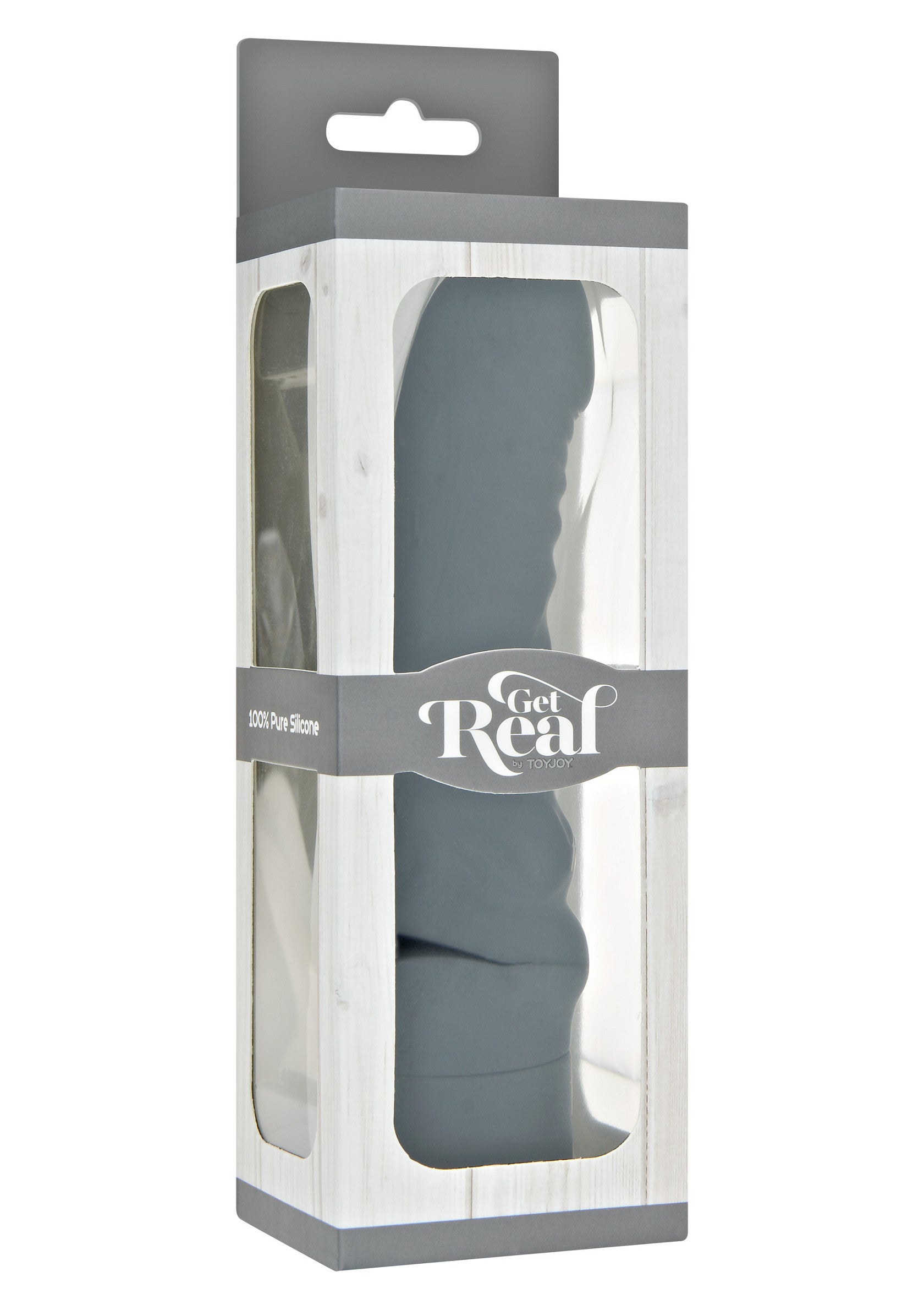 Article pour adultes 'Get Real', pur silicone, emballé dans une boîte élégante. Plaisir intime assuré !; Get Real seksspeeltje, pure siliconen, verpakt in een stijlvolle doos. Gegarandeerd intiem plezier!; Get Real adult toy, pure silicone, packaged in a stylish box. Guaranteed intimate pleasure!