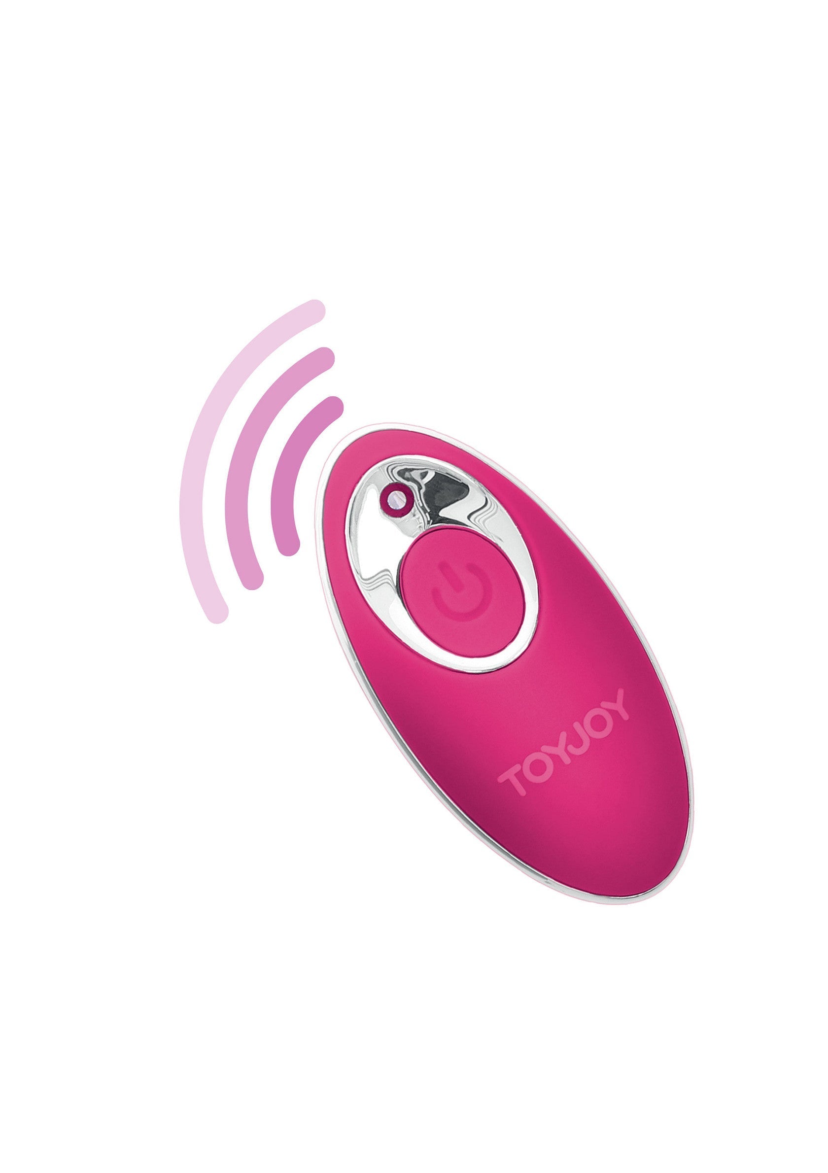 Télécommande rose ToyJoy. Contrôle facile et discret pour vos jouets.; Roze ToyJoy afstandsbediening. Gemakkelijke en discrete bediening voor je speeltjes.; Pink ToyJoy remote control. Easy and discreet control for your toys.