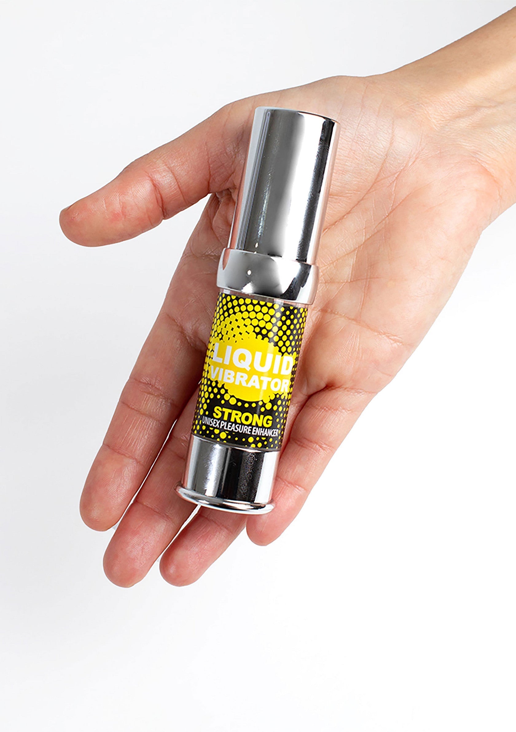 Tube de gel 'Liquid Vibrator' fort, pour une expérience sensuelle améliorée et intense.; Sterke 'Liquid Vibrator' gel tube voor een verbeterde en intense sensuele ervaring.; Strong 'Liquid Vibrator' gel tube for an enhanced and intense sensual experience.