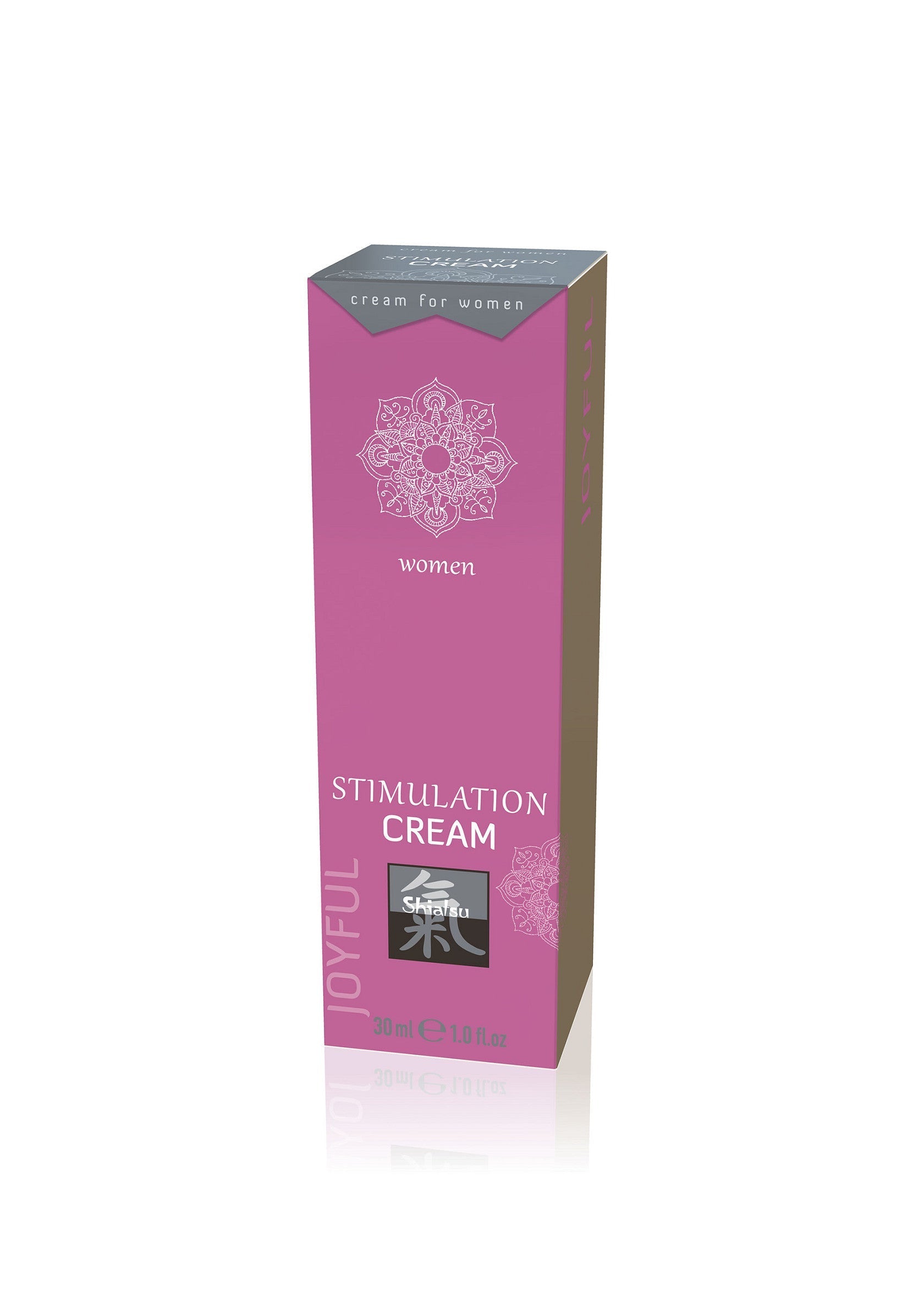 Crème de stimulation Joyful pour femmes. Crème intime pour plus de plaisir et de confort.; Joyful stimulerende crème voor vrouwen. Intieme crème voor meer plezier en comfort.; Joyful stimulation cream for women. Intimate cream for more pleasure and comfort.